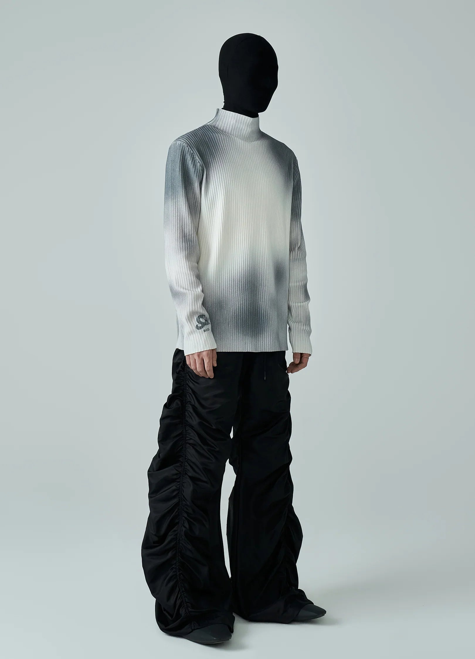 Maglione lavorato a maglia con logo Ashen Embrace 22FW