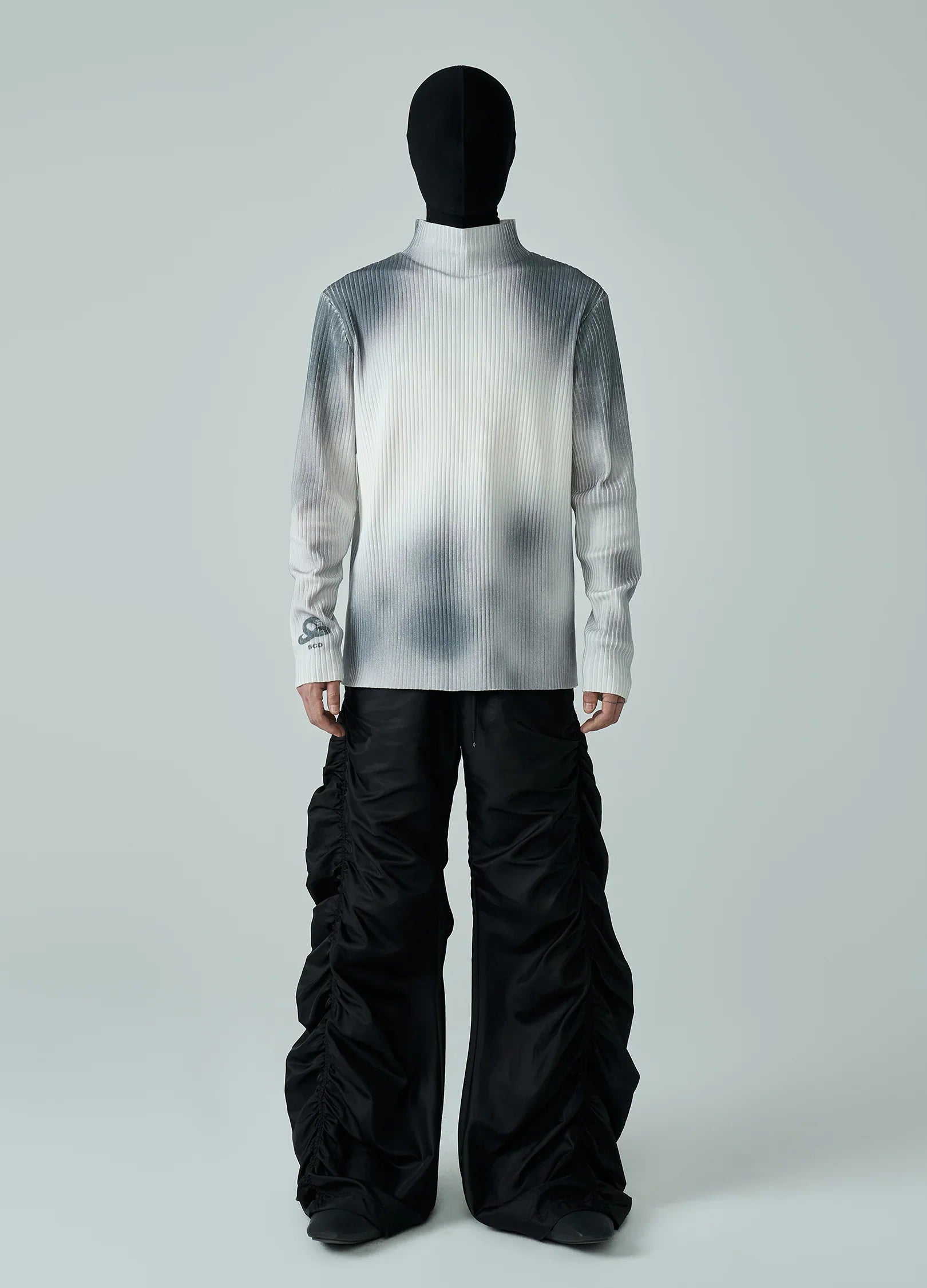 Maglione lavorato a maglia con logo Ashen Embrace 22FW