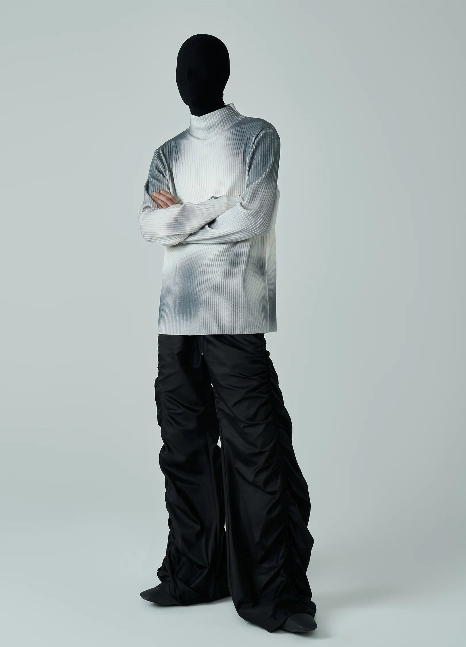 Maglione lavorato a maglia con logo Ashen Embrace 22FW