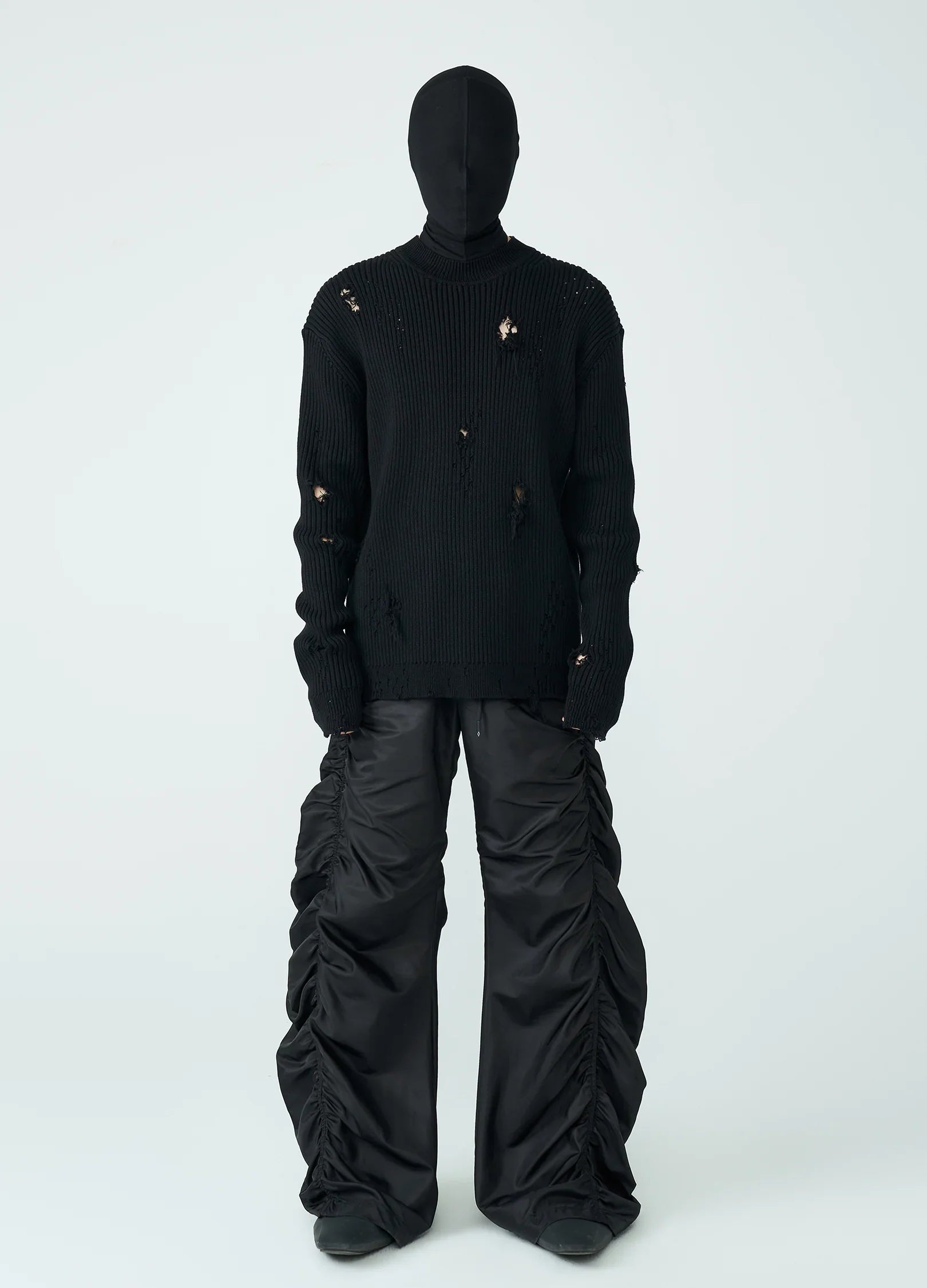 Maglione lavorato a maglia Frayed Harmony 22FW