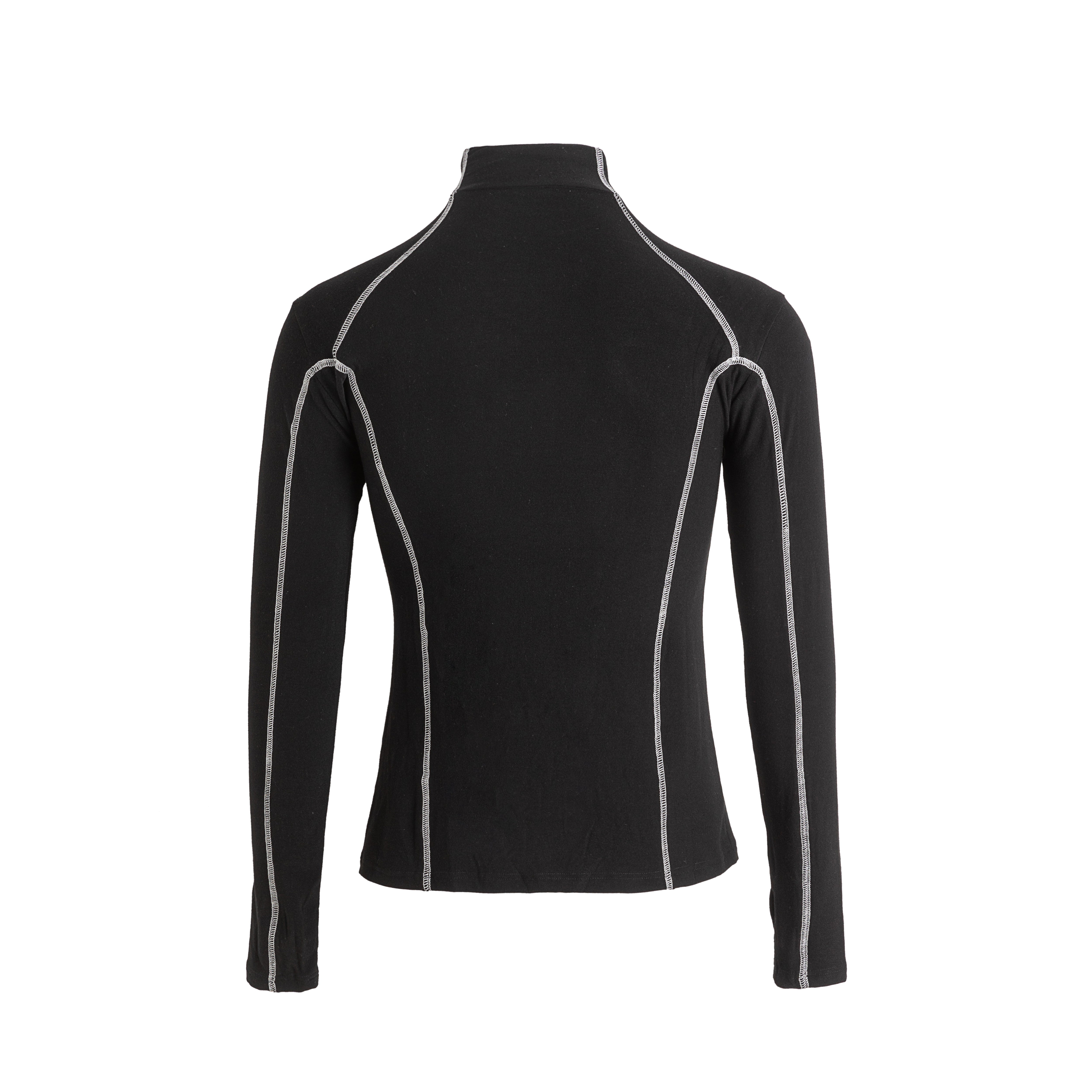 Maglietta a collo alto con filo 24FW