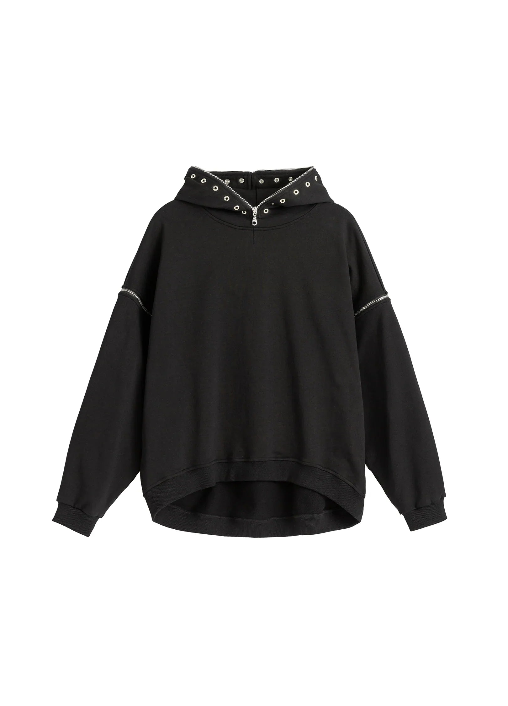 Felpa con cappuccio e zip Spectrum 22FW