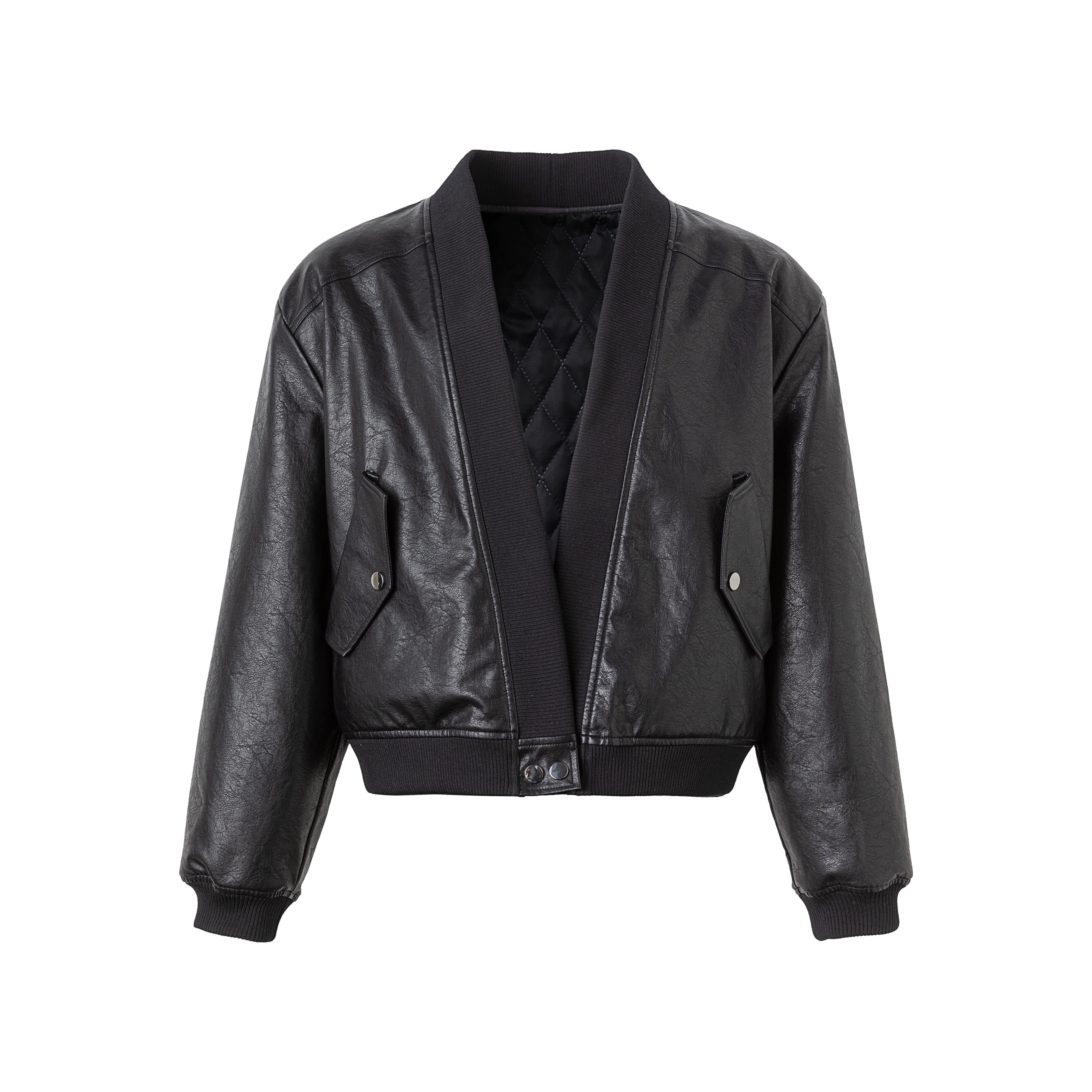 GIACCA BOMBER ROSA LARGA 24FW