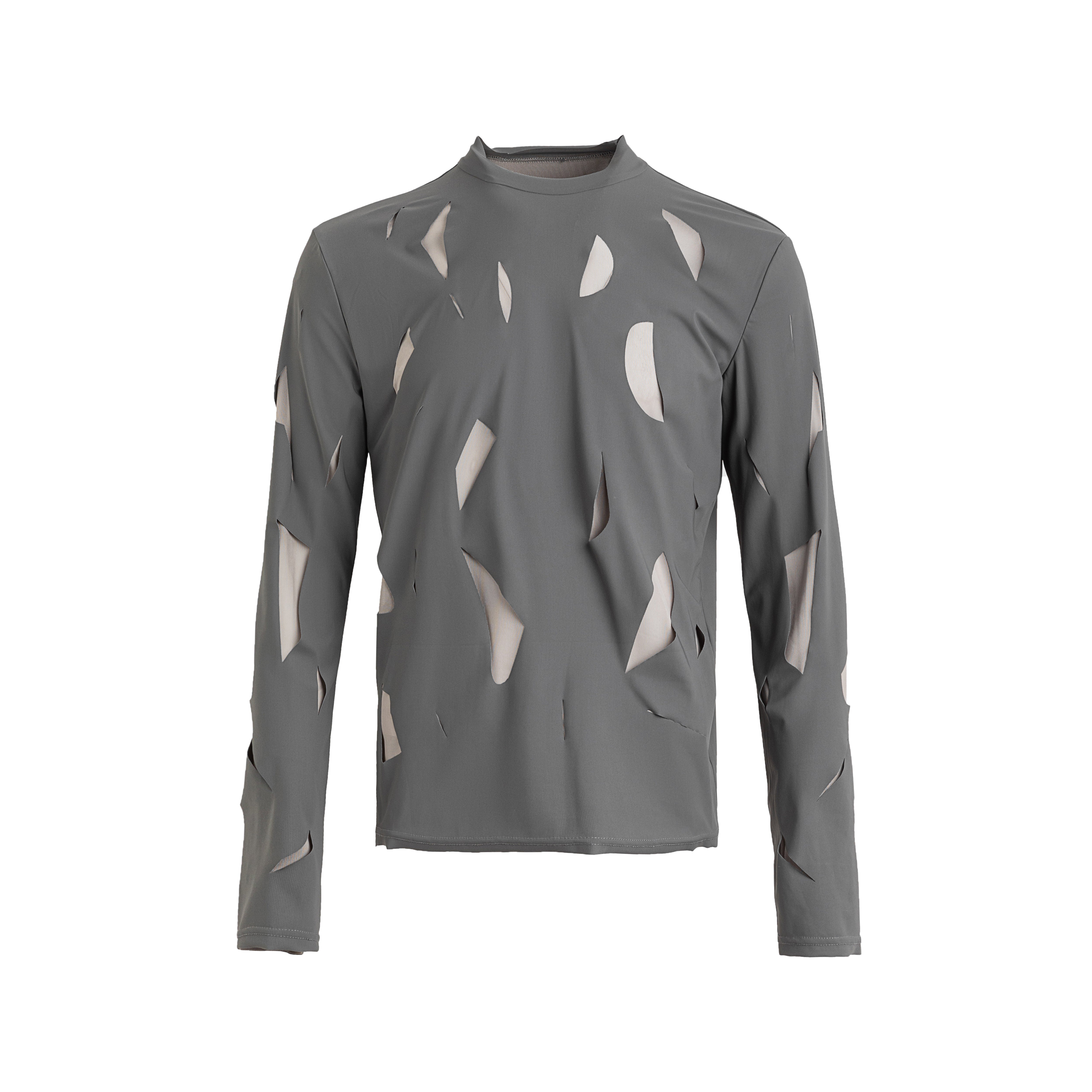 Maglietta in rete effetto usurato 24FW