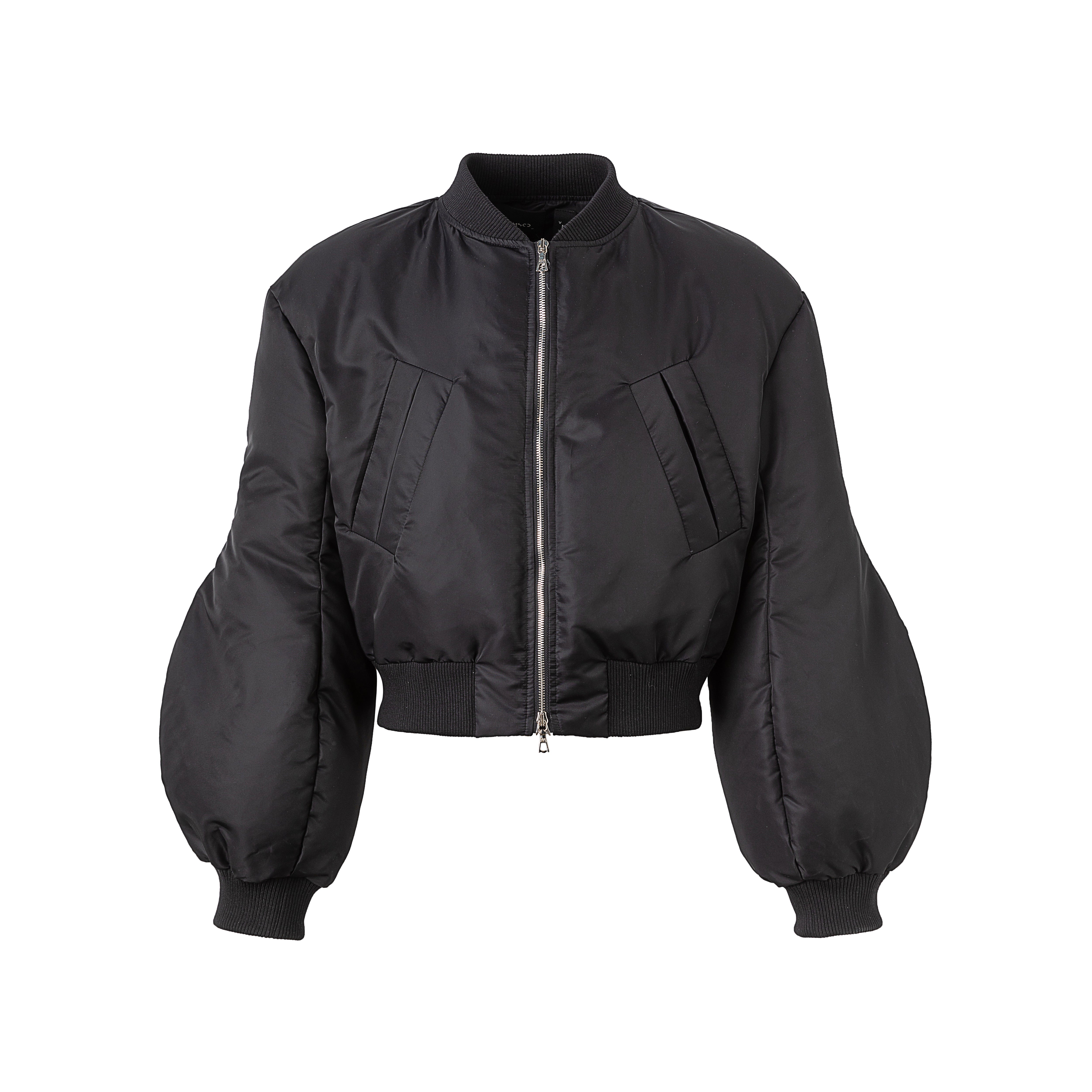 GIACCA IMBOTTITA CON MANICHE A FALCE 24FW