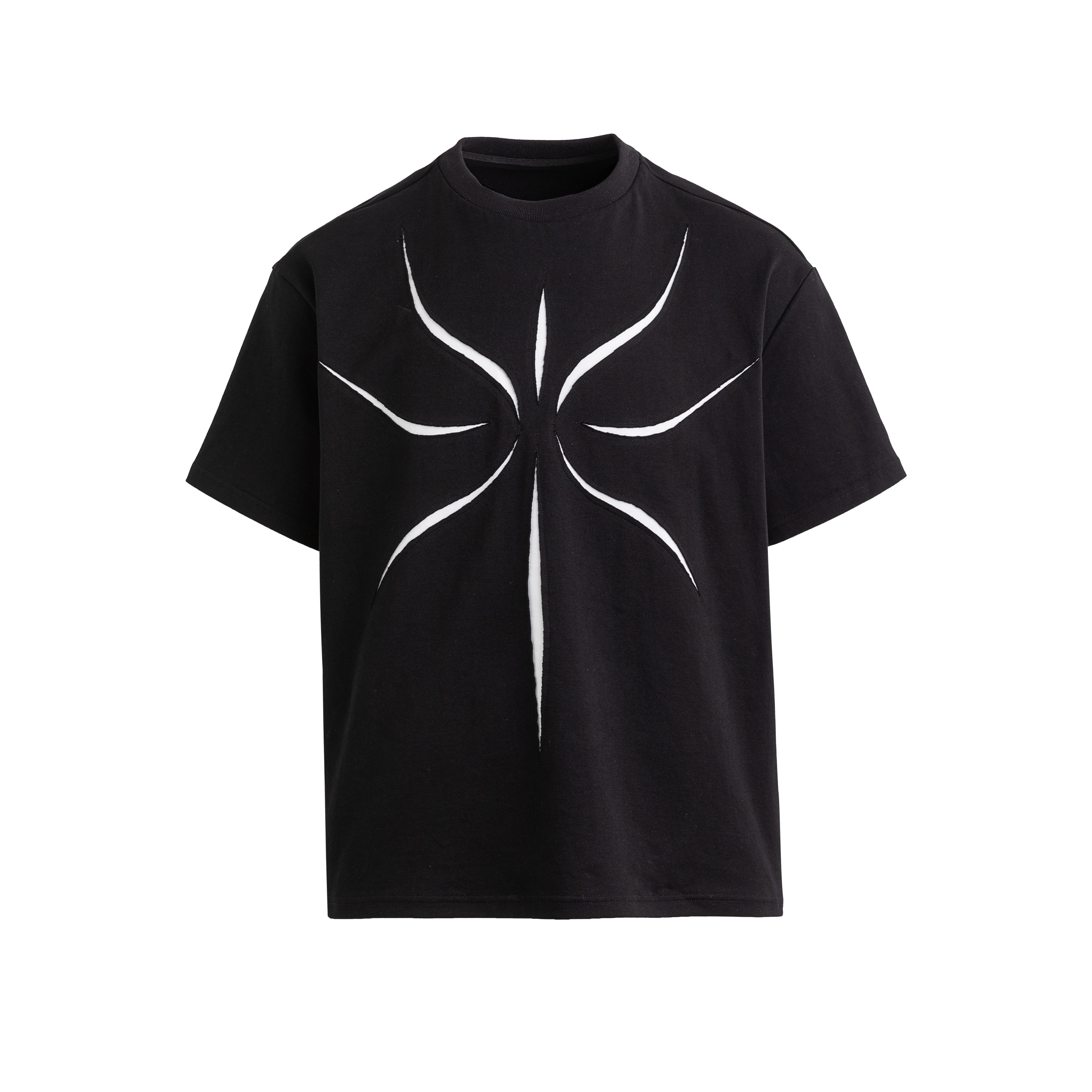 Maglietta traforata a doppio strato 24SS