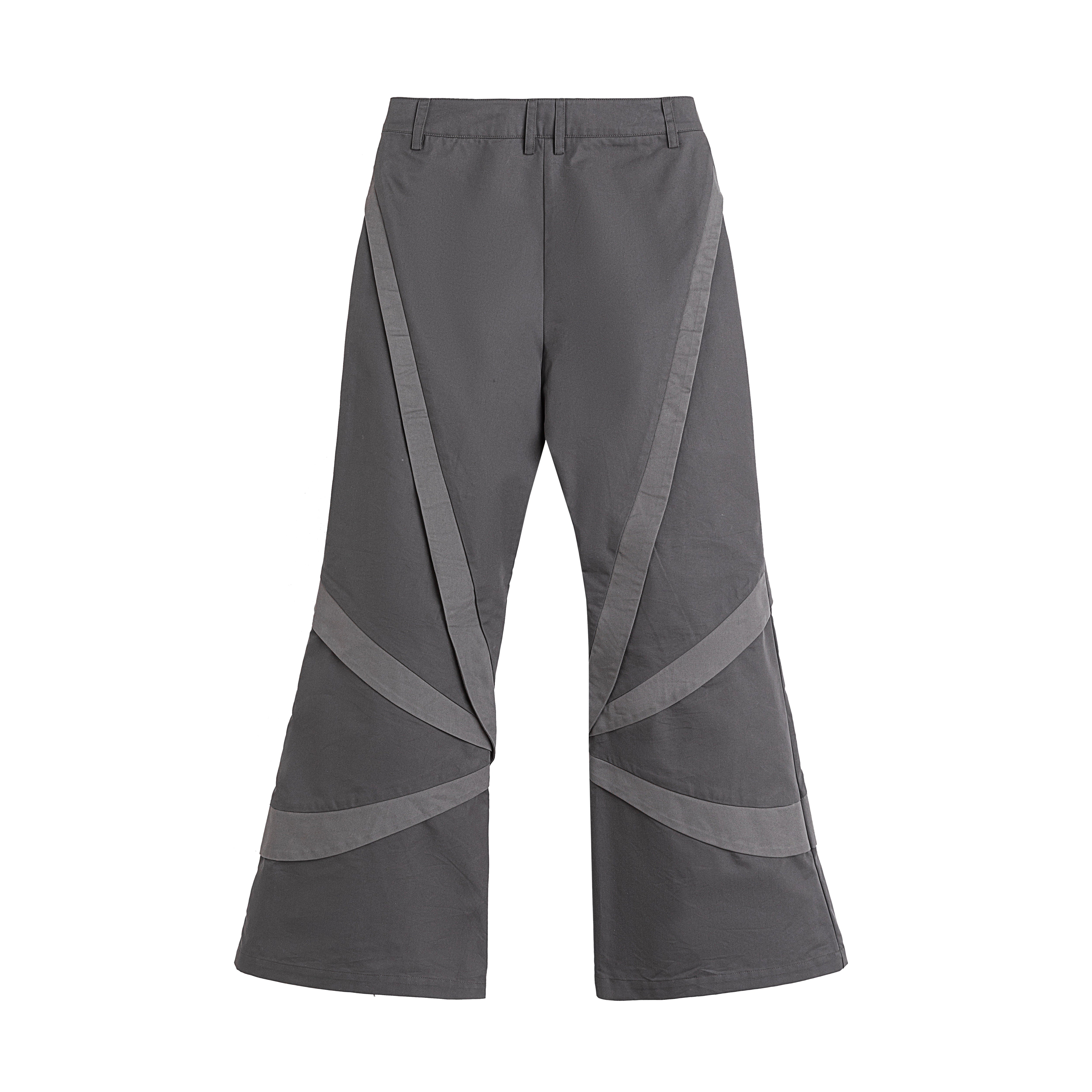 24SS Retro Flare Patchwork Pants