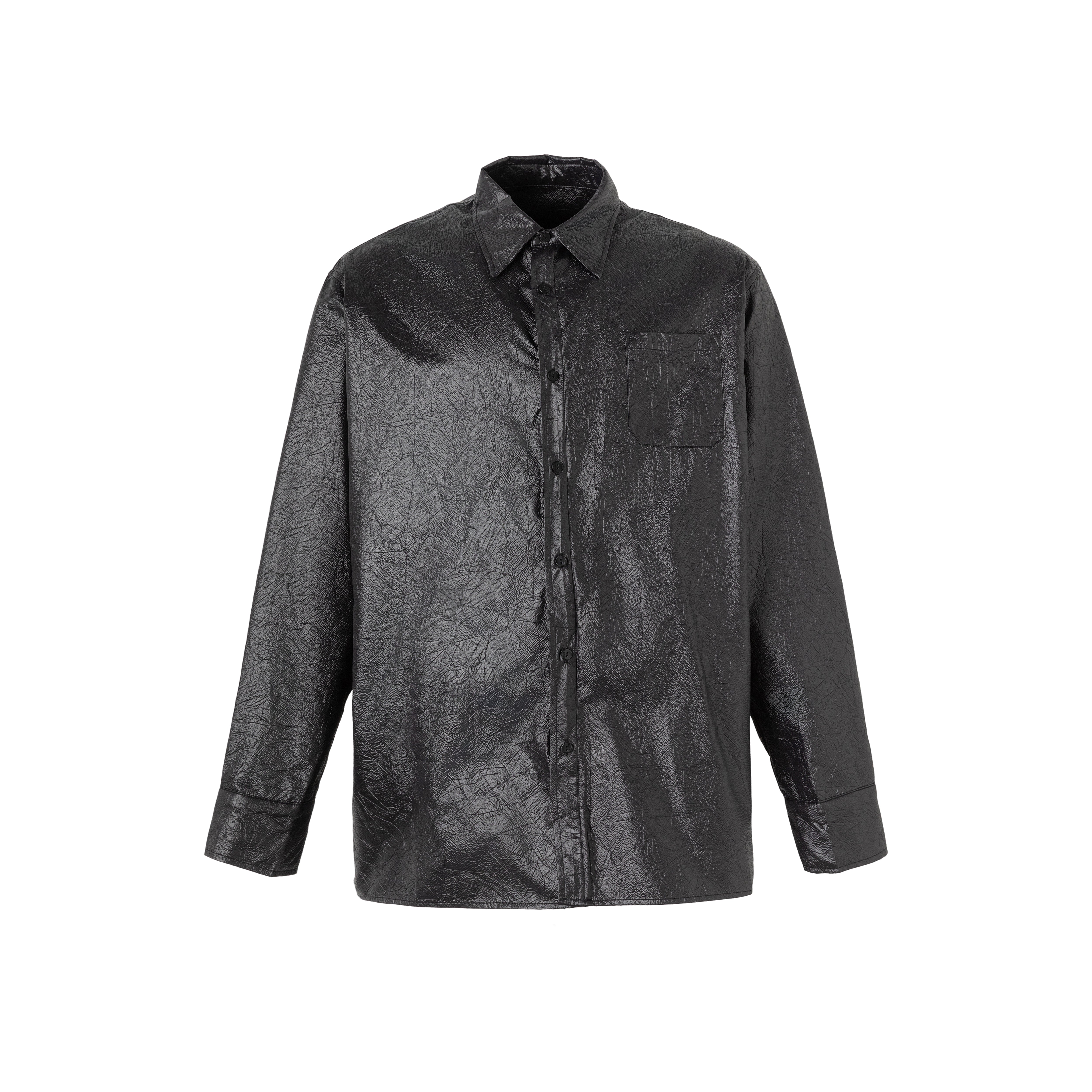 CAMICIA PIEGATA SCURA 25SS