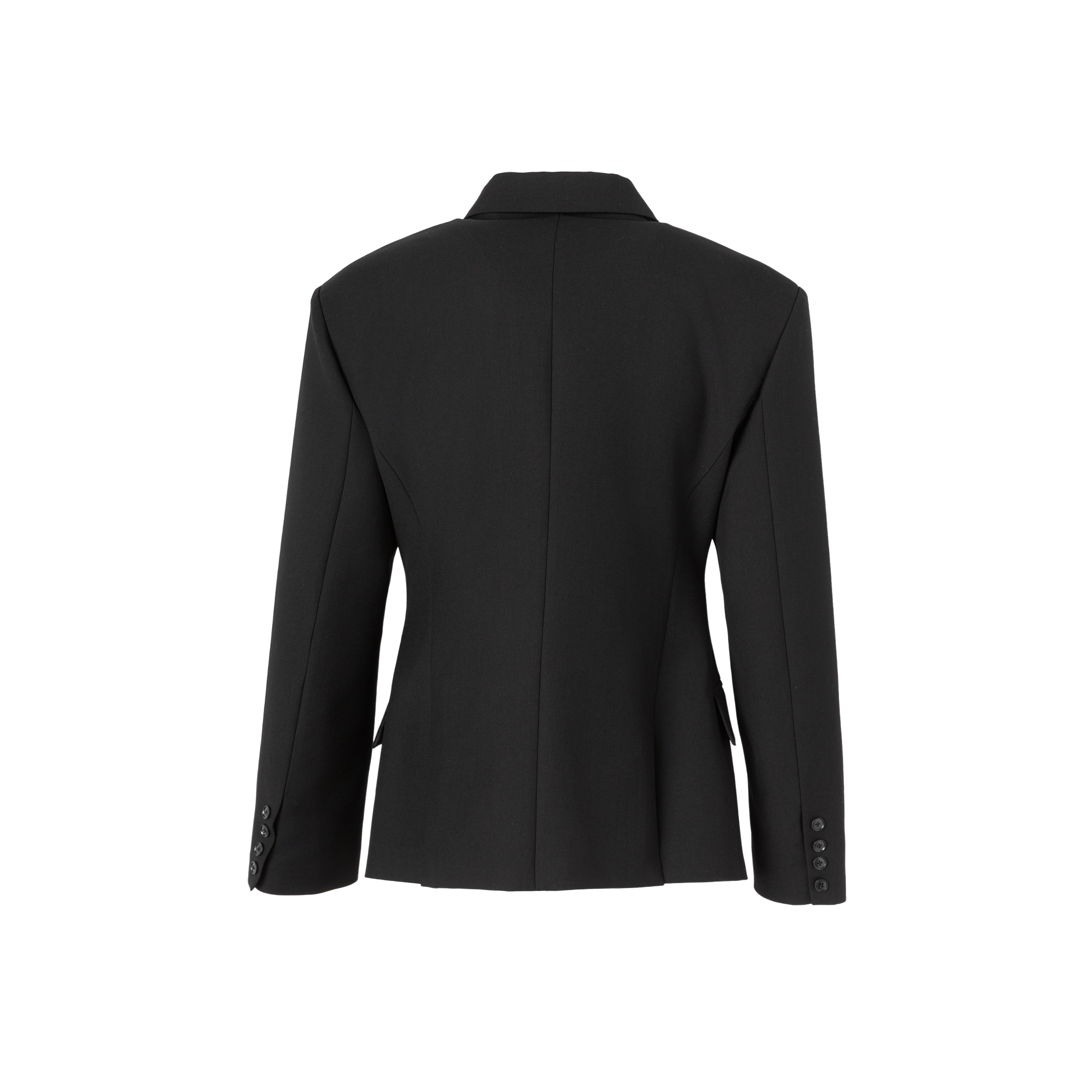 BLAZER TRIANGOLARE NERO 25SS