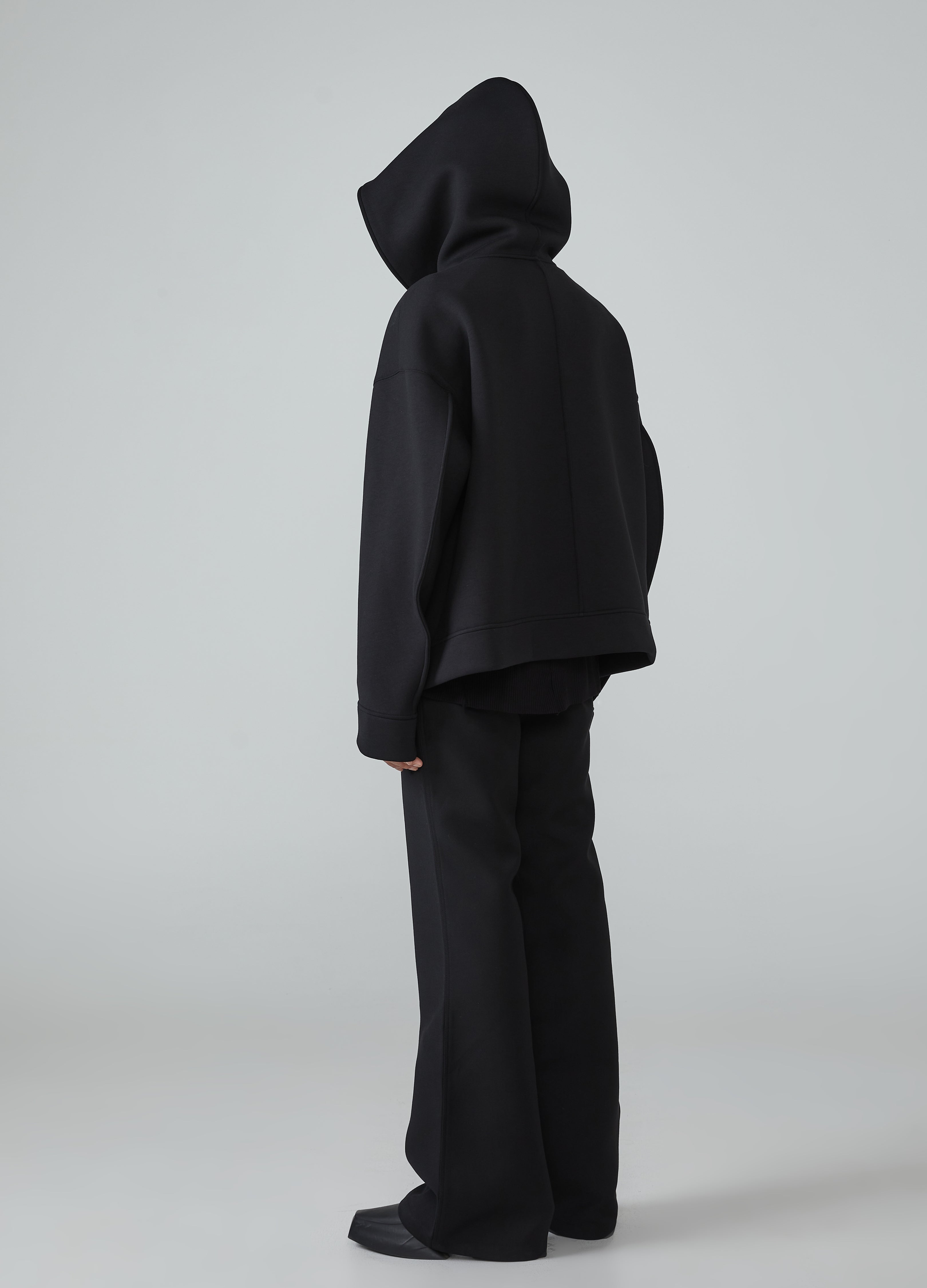 Felpa con cappuccio cardigan Nebula Drift 23FW