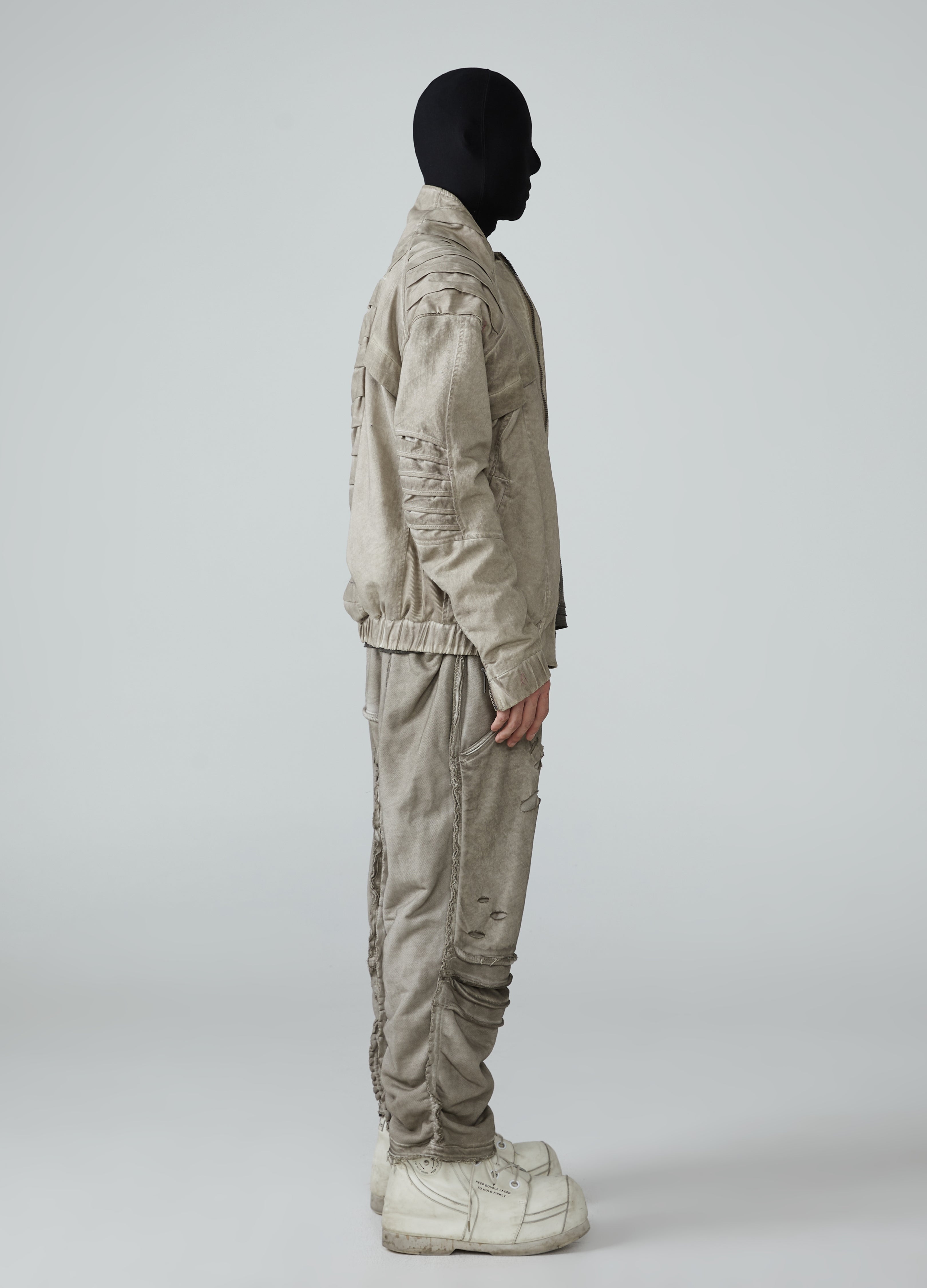 Giacca corta Wasteland Spliced Distressed