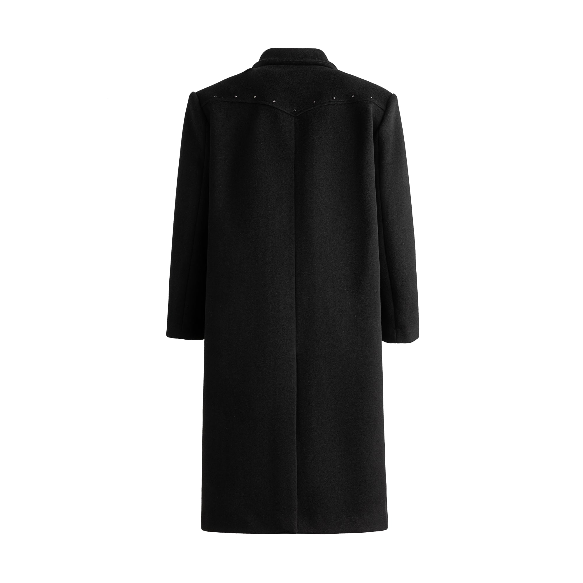 DP PARADIS 23AW "VAMPIRE" Cappotto con rivetti bifacciali