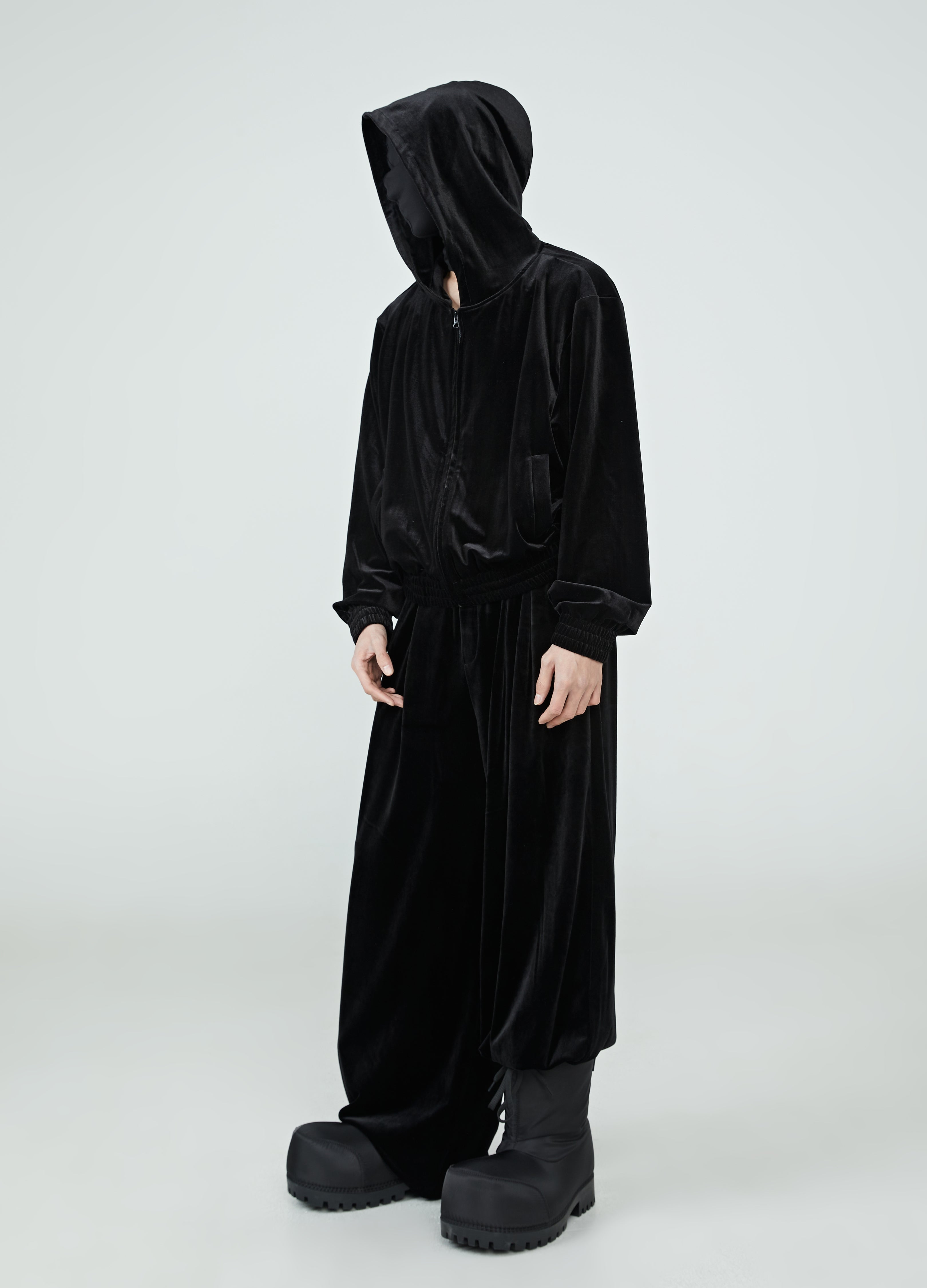 Giacca Voyager Velvet con cerniera 24SS