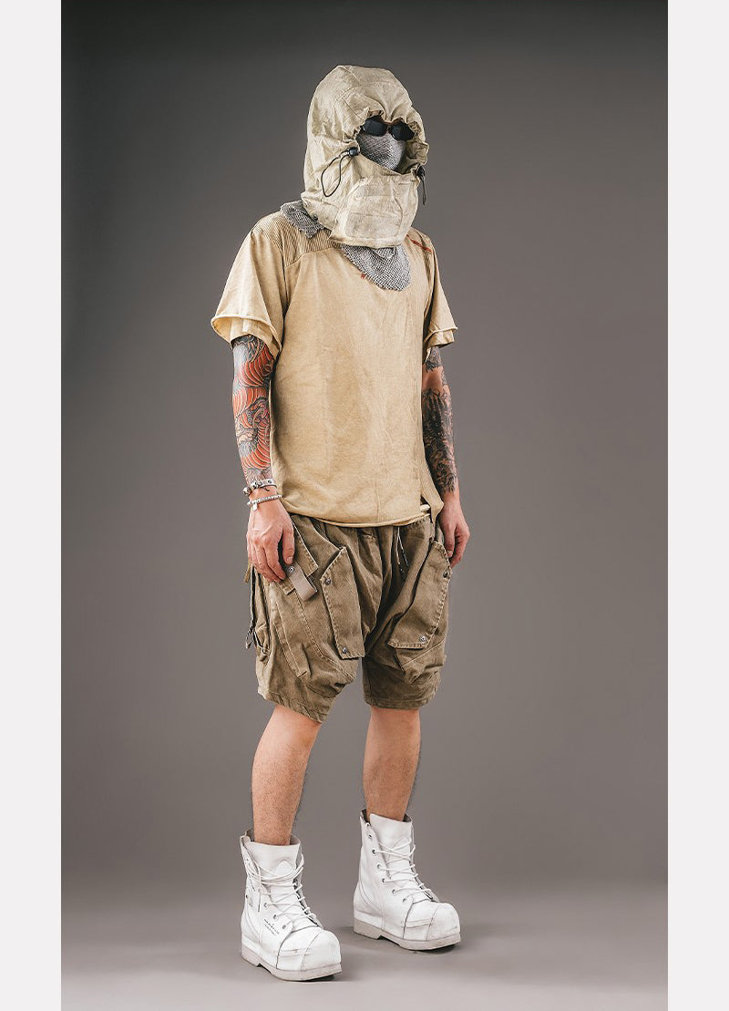 PANTALONCINI CARGO DRKLEI WASTELAND TECH