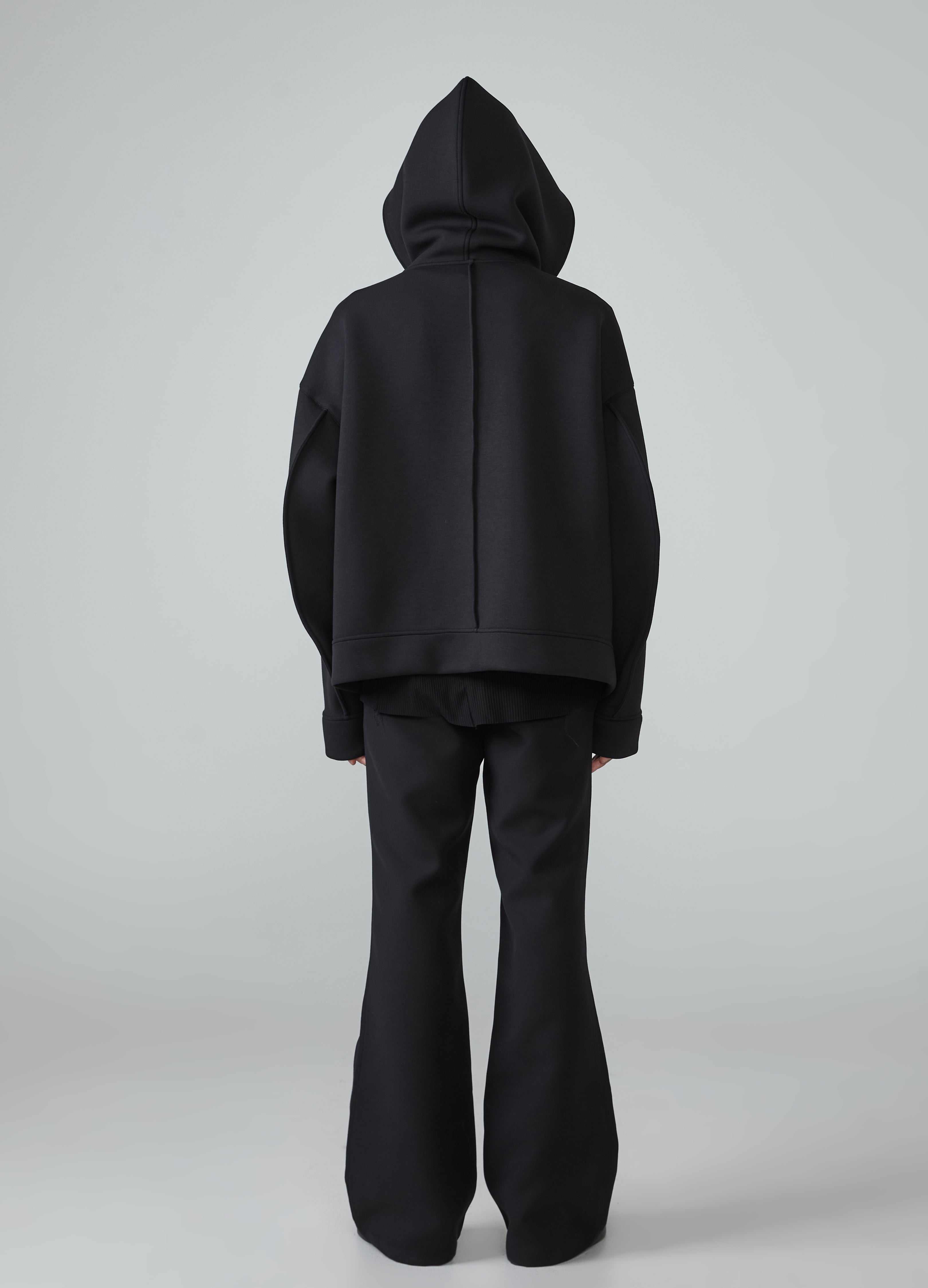 Felpa con cappuccio cardigan Nebula Drift 23FW