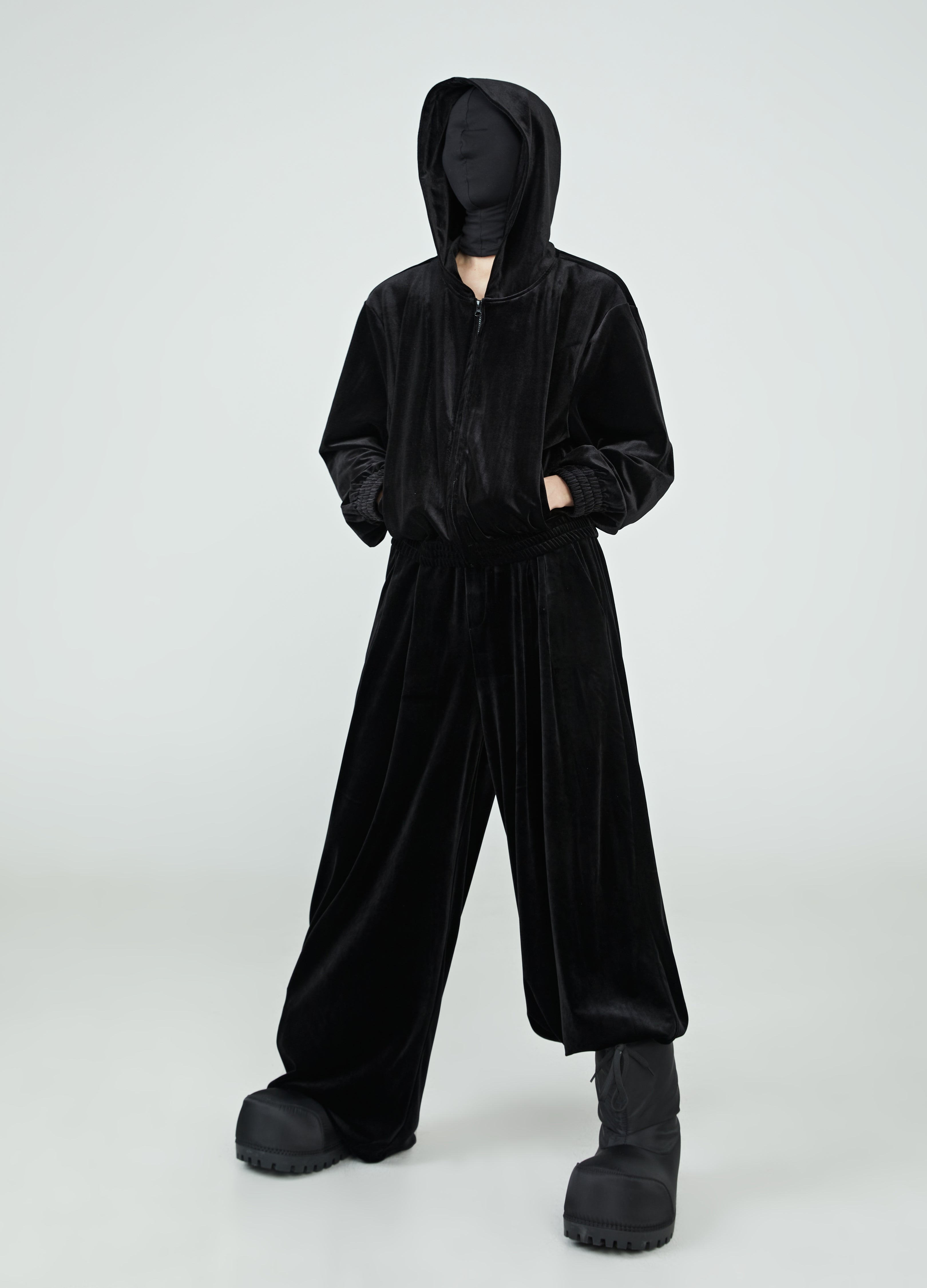 Giacca Voyager Velvet con cerniera 24SS