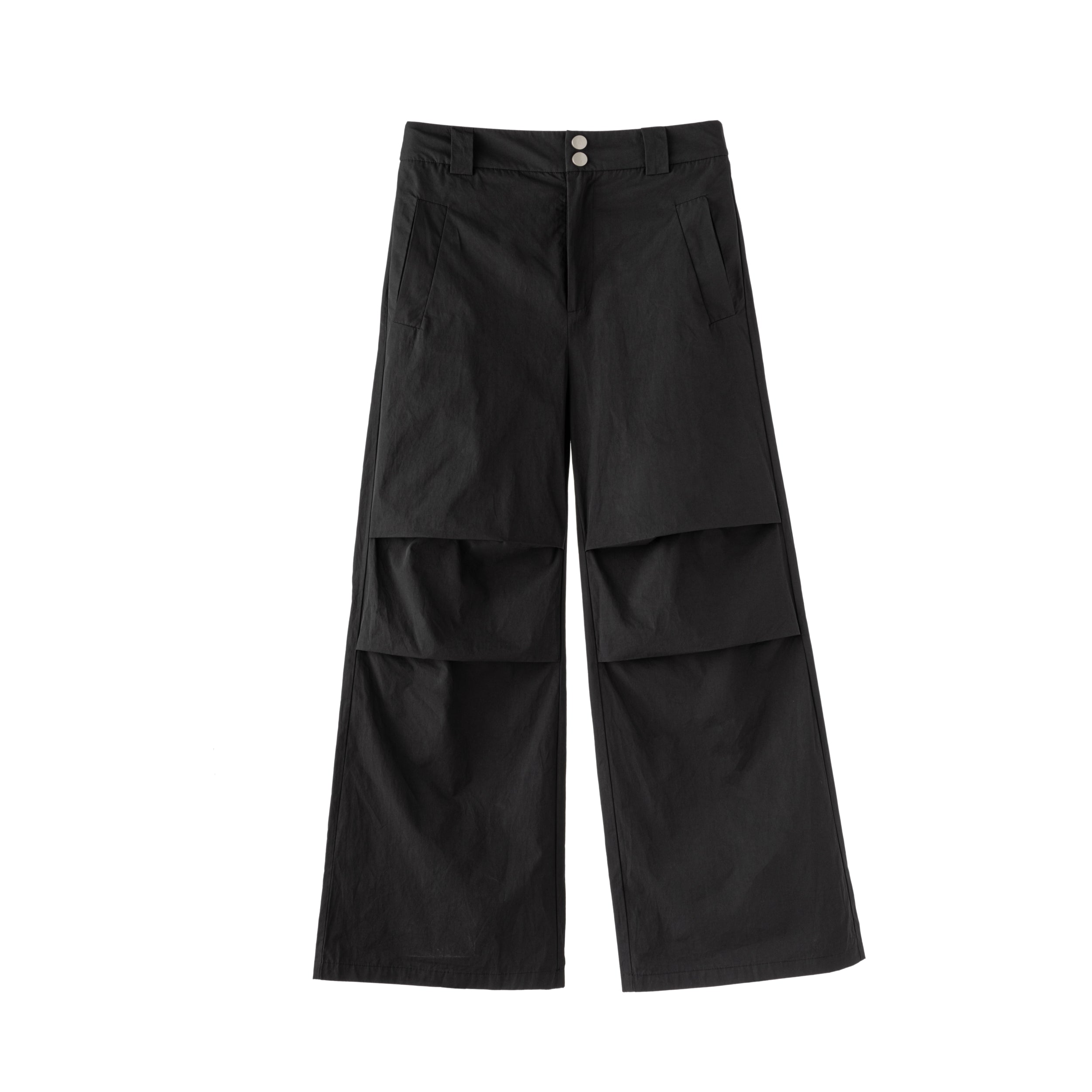 Pantaloni con orlo e tasche contemporanei 23SS