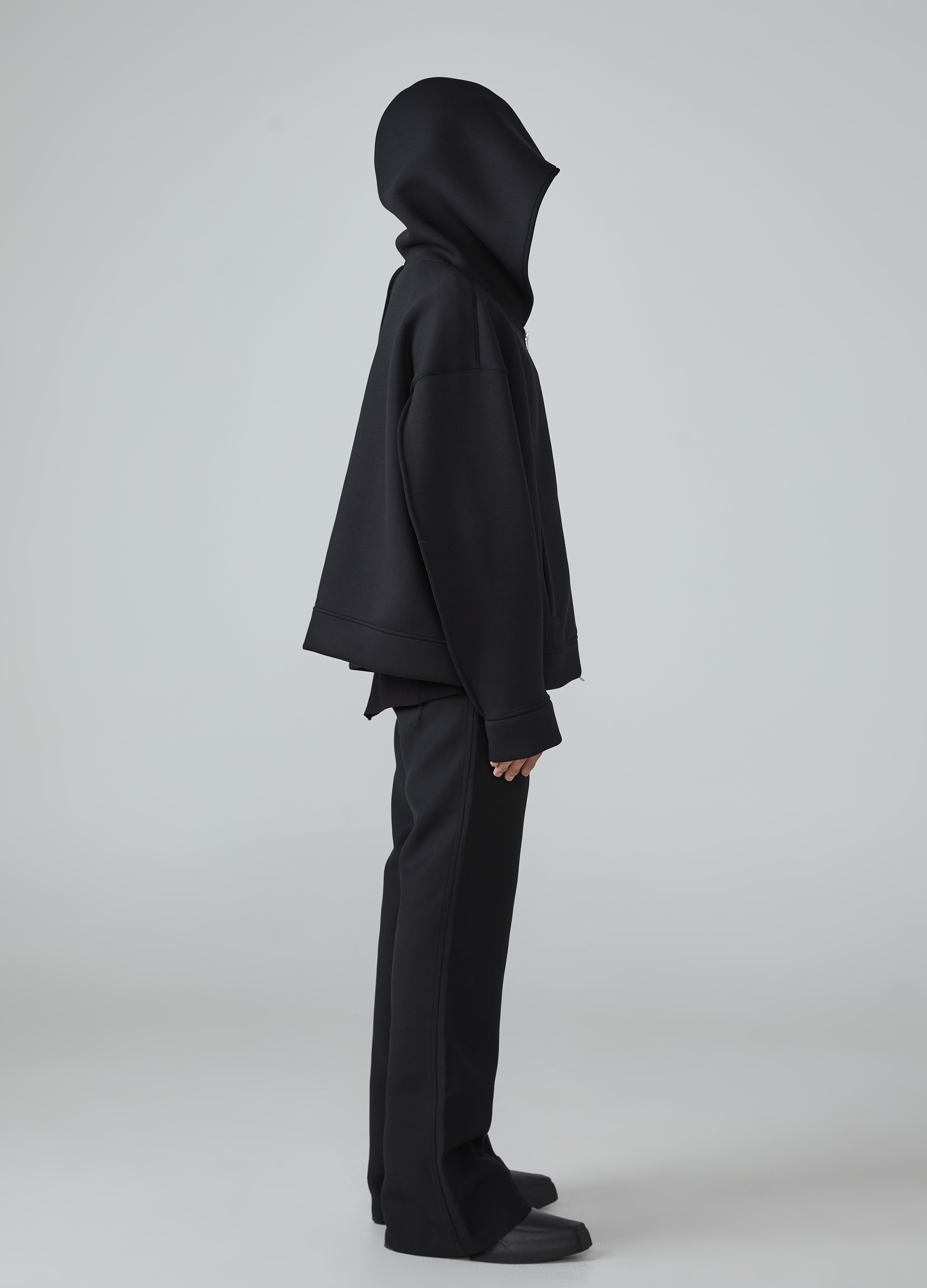 Felpa con cappuccio cardigan Nebula Drift 23FW