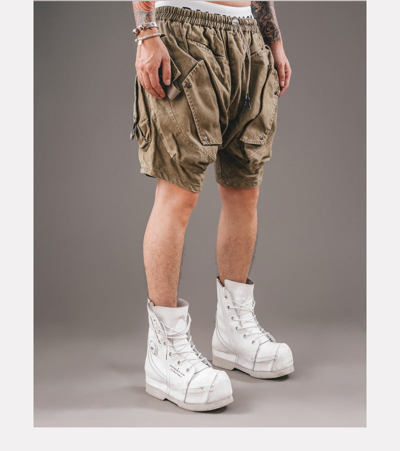 PANTALONCINI CARGO DRKLEI WASTELAND TECH