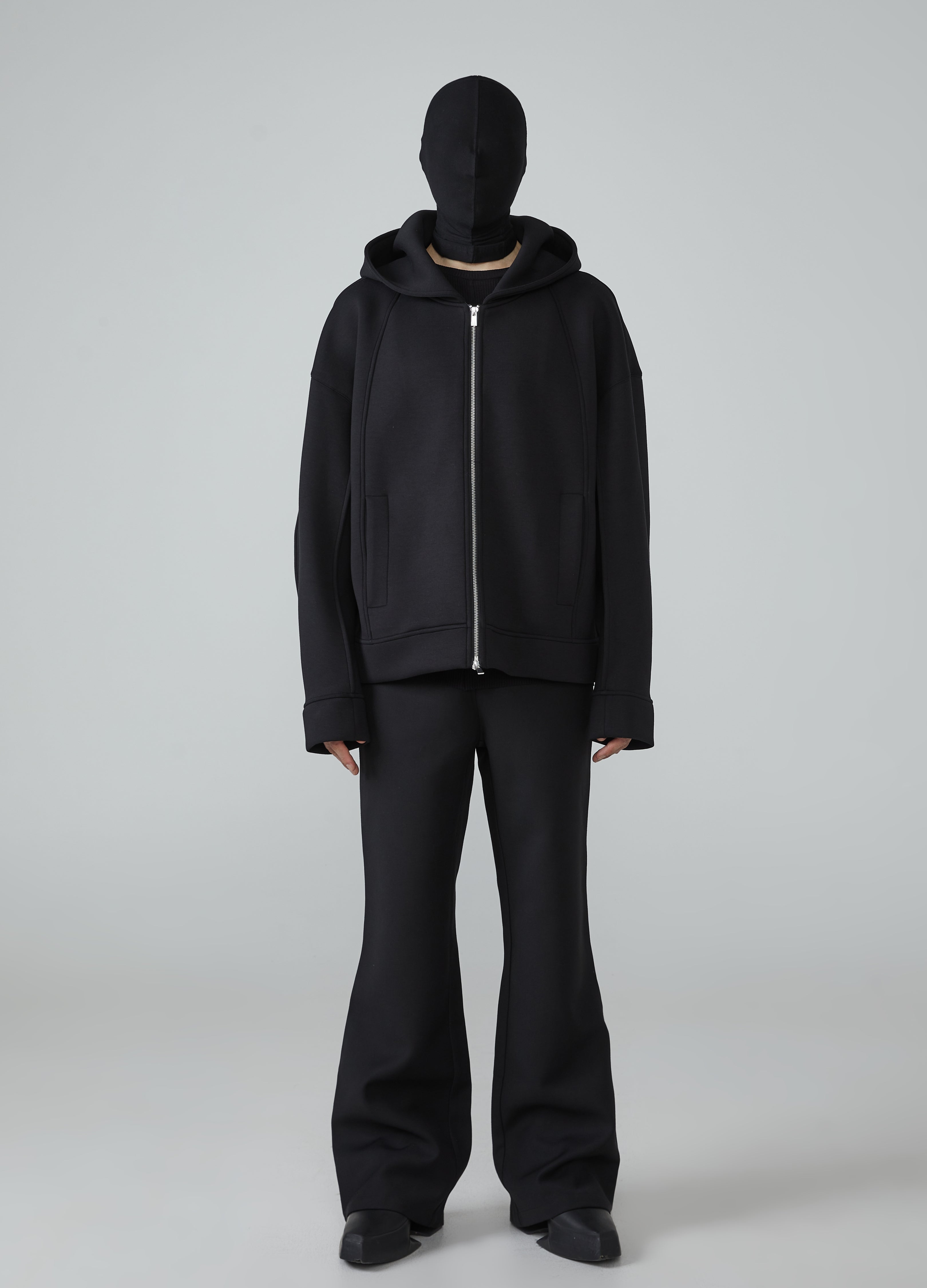 Felpa con cappuccio cardigan Nebula Drift 23FW