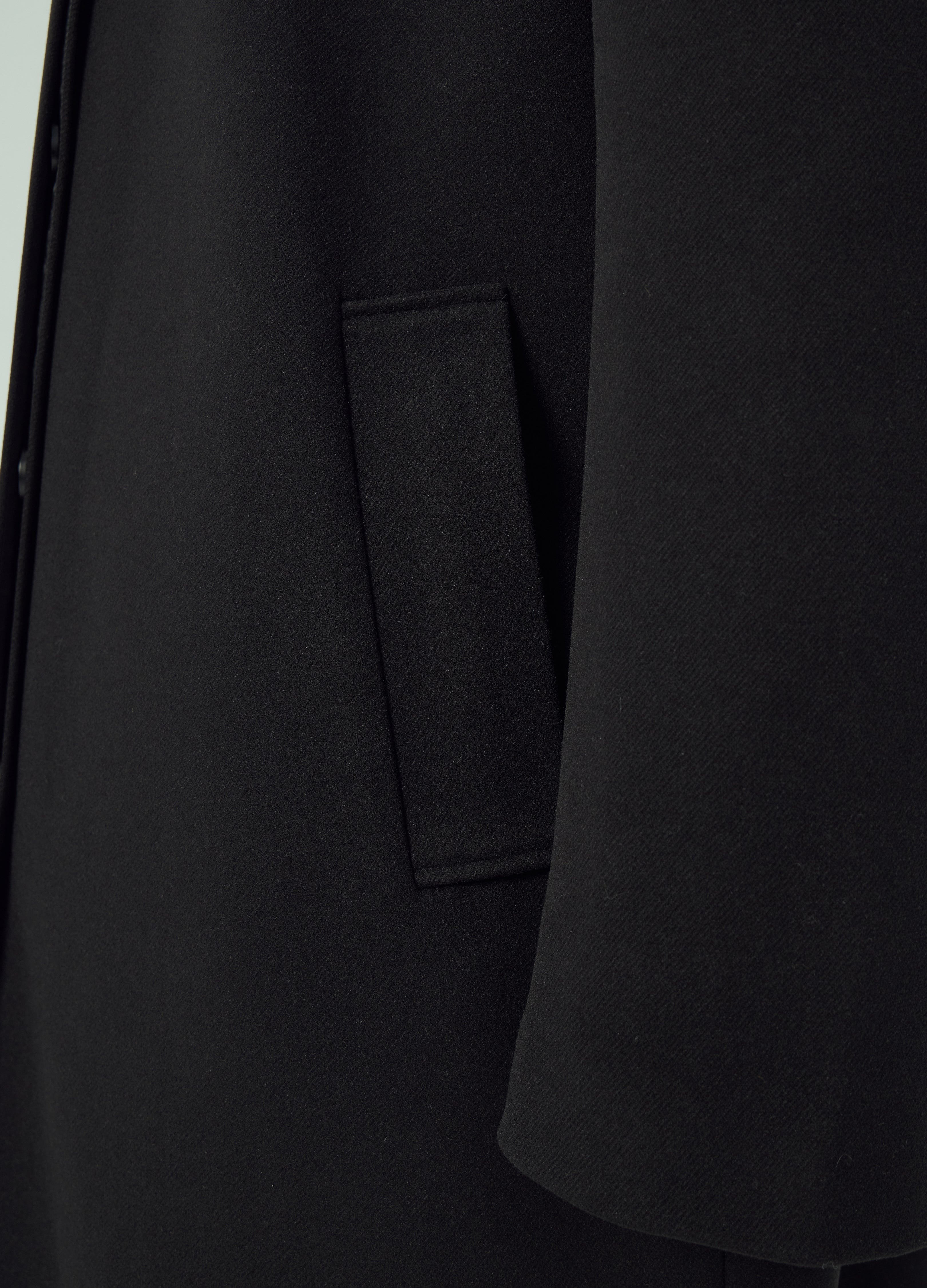 CAPPOTTO LUNGO CLASSICO CON COLLO ALTO 24FW