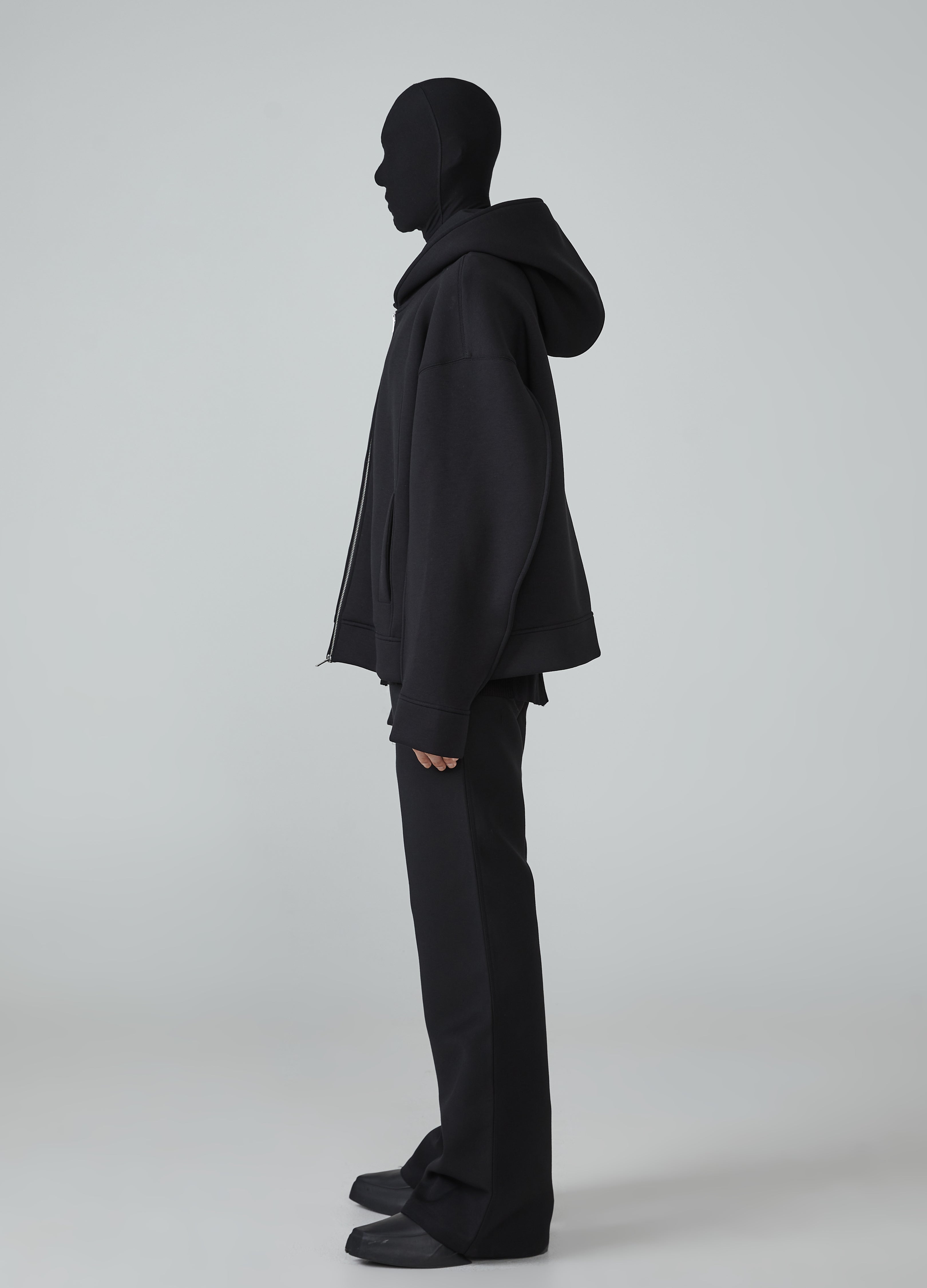 Felpa con cappuccio cardigan Nebula Drift 23FW