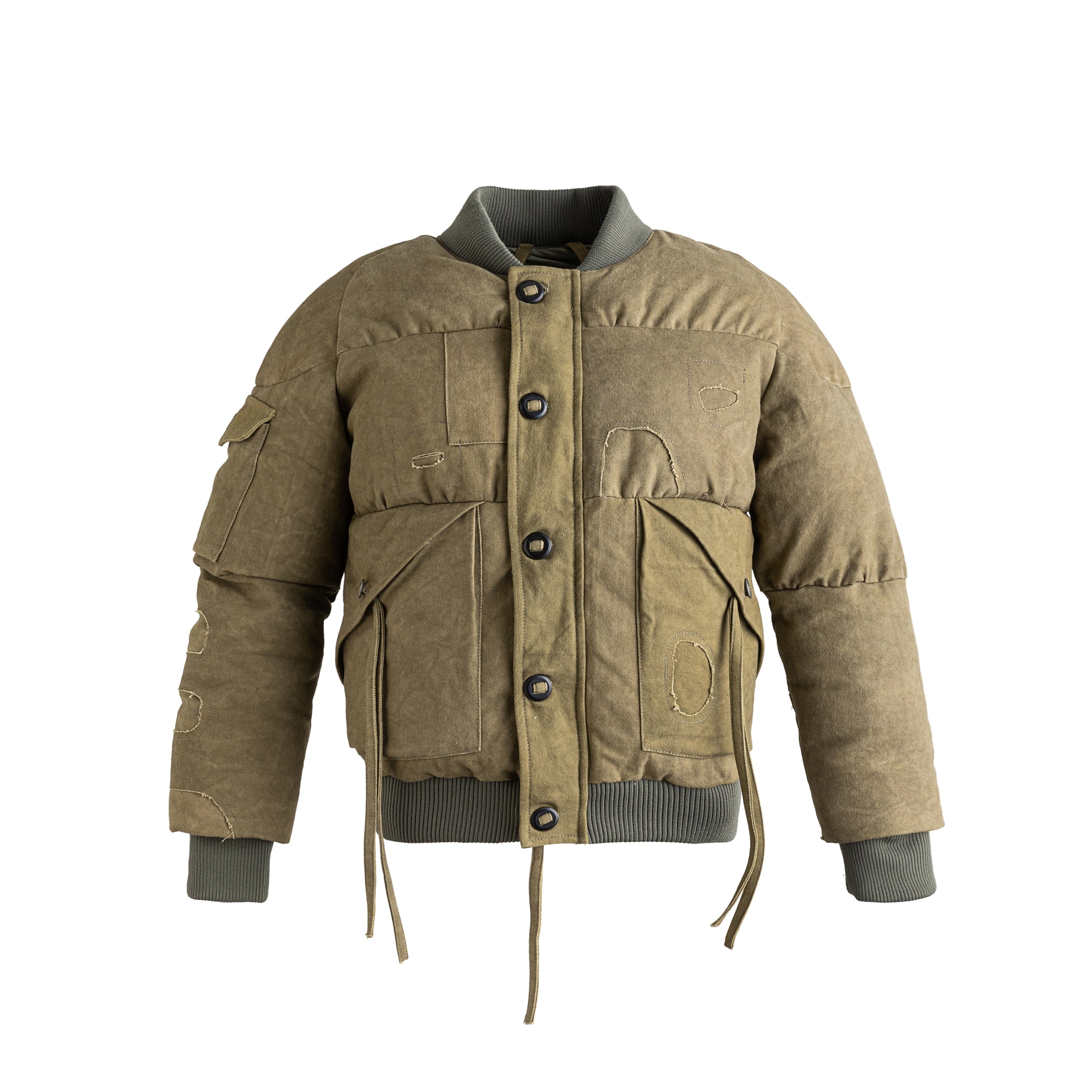 Giacca imbottita Wasteland con nastri