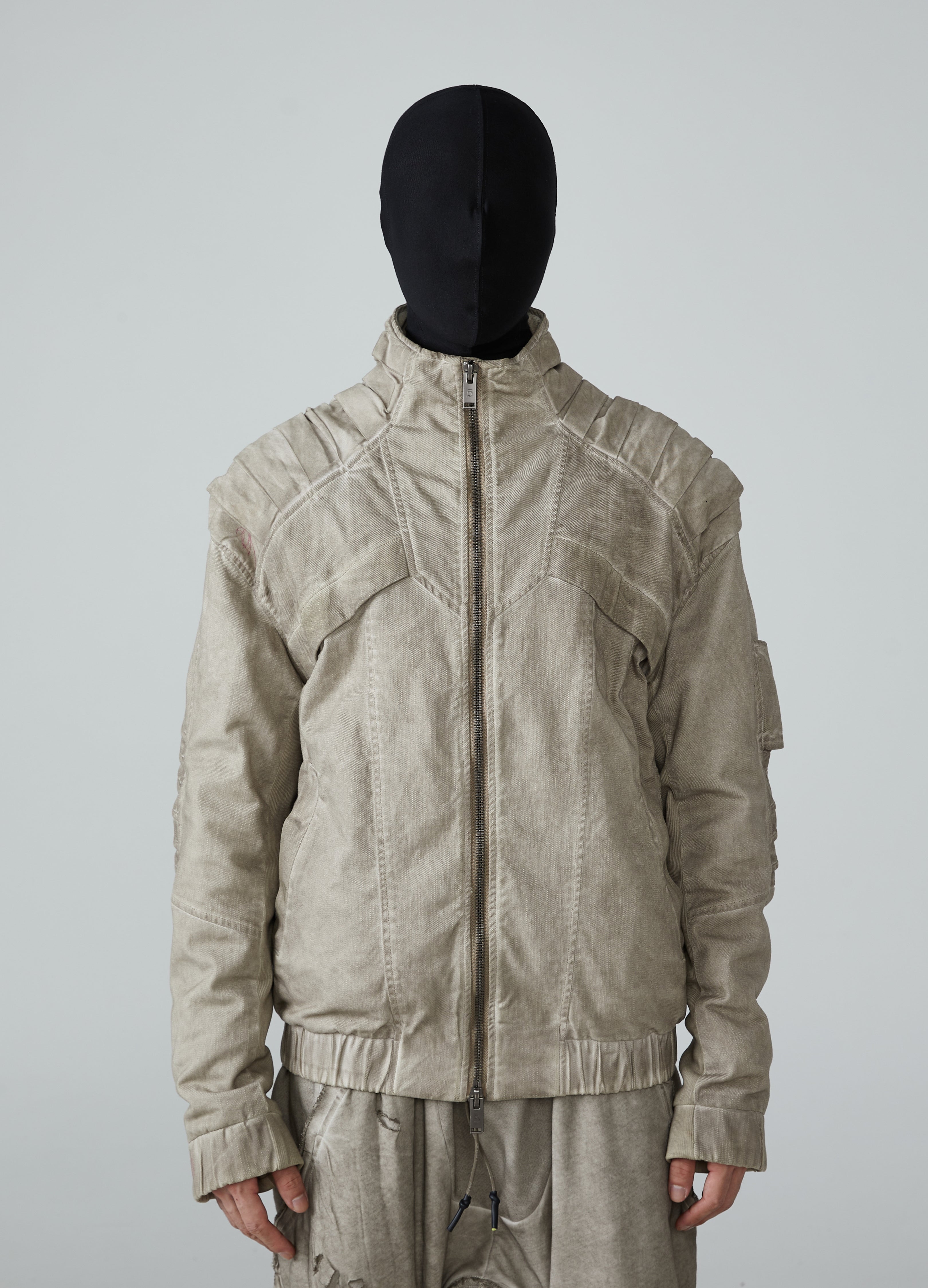 Giacca corta Wasteland Spliced Distressed