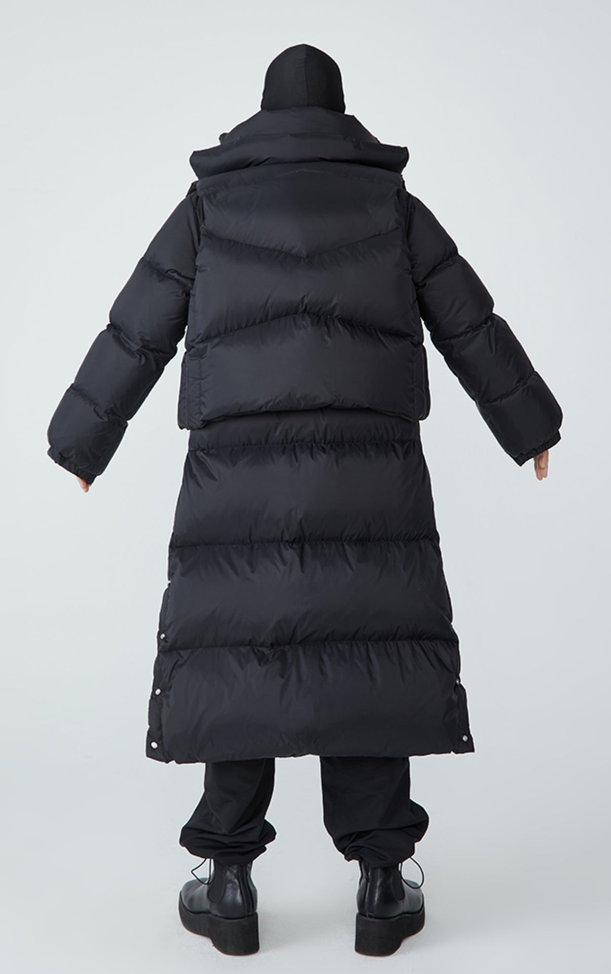 Parka e gilet Obsidian Overlord 21FW