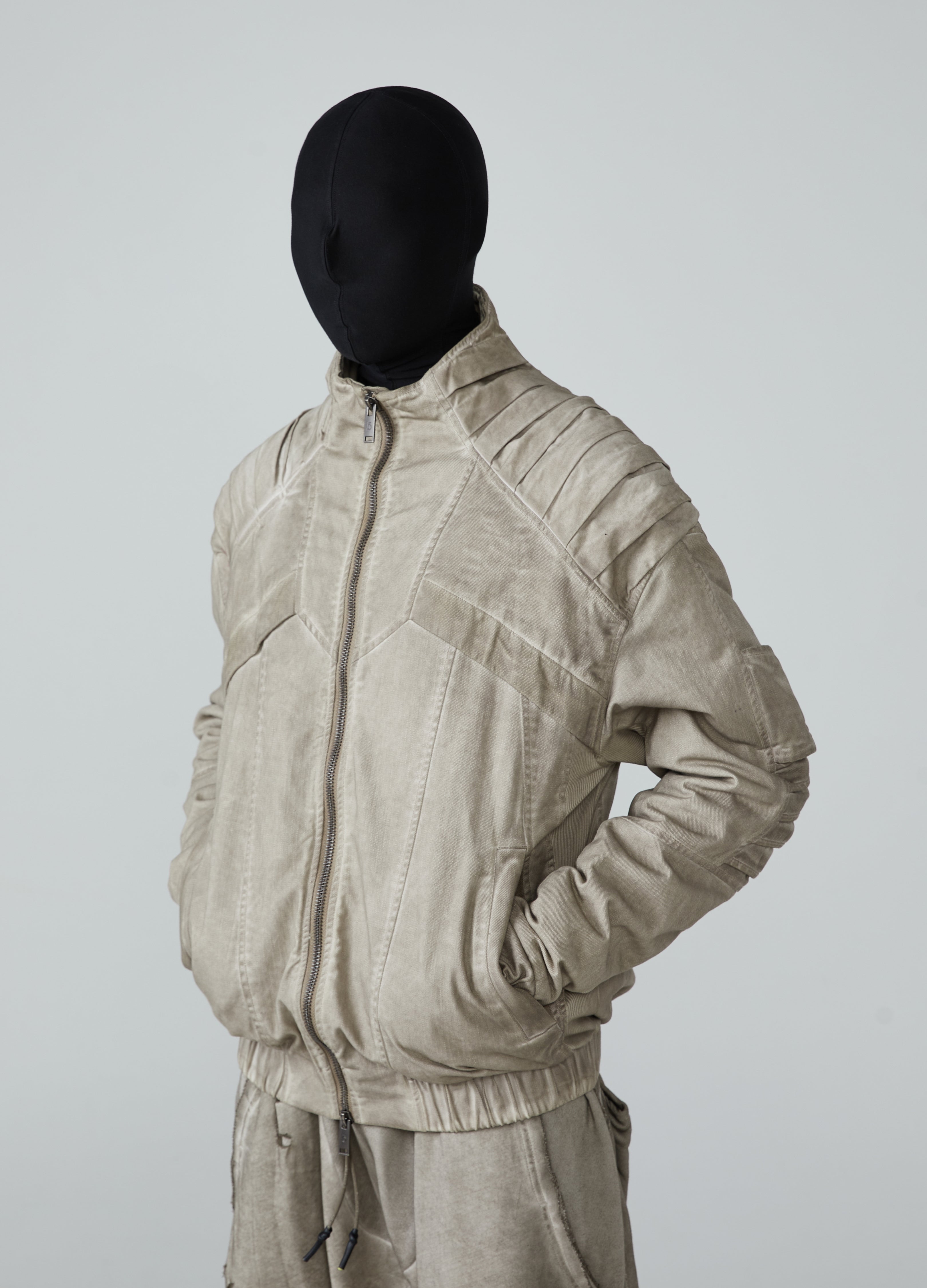 Giacca corta Wasteland Spliced Distressed