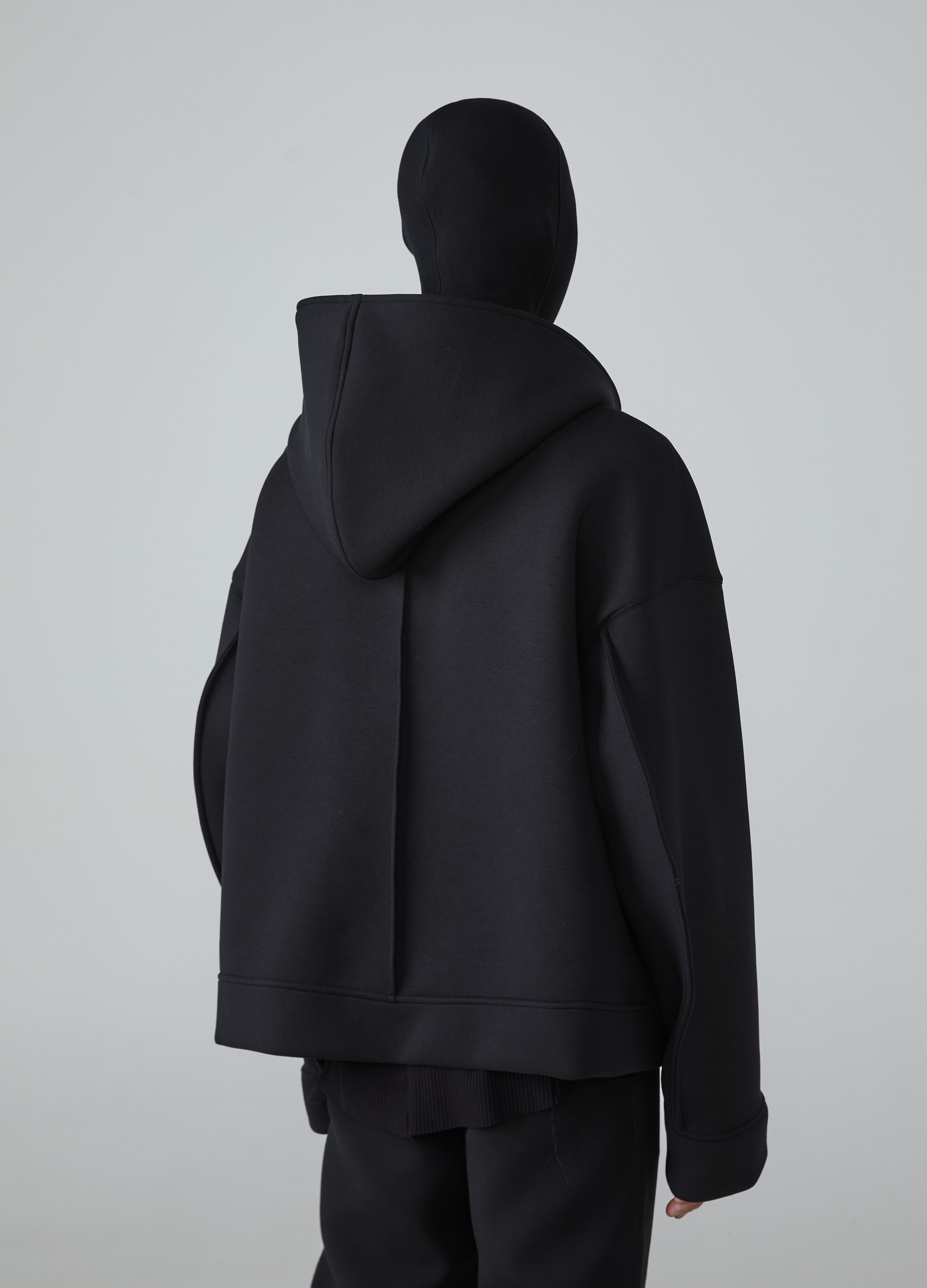 Felpa con cappuccio cardigan Nebula Drift 23FW