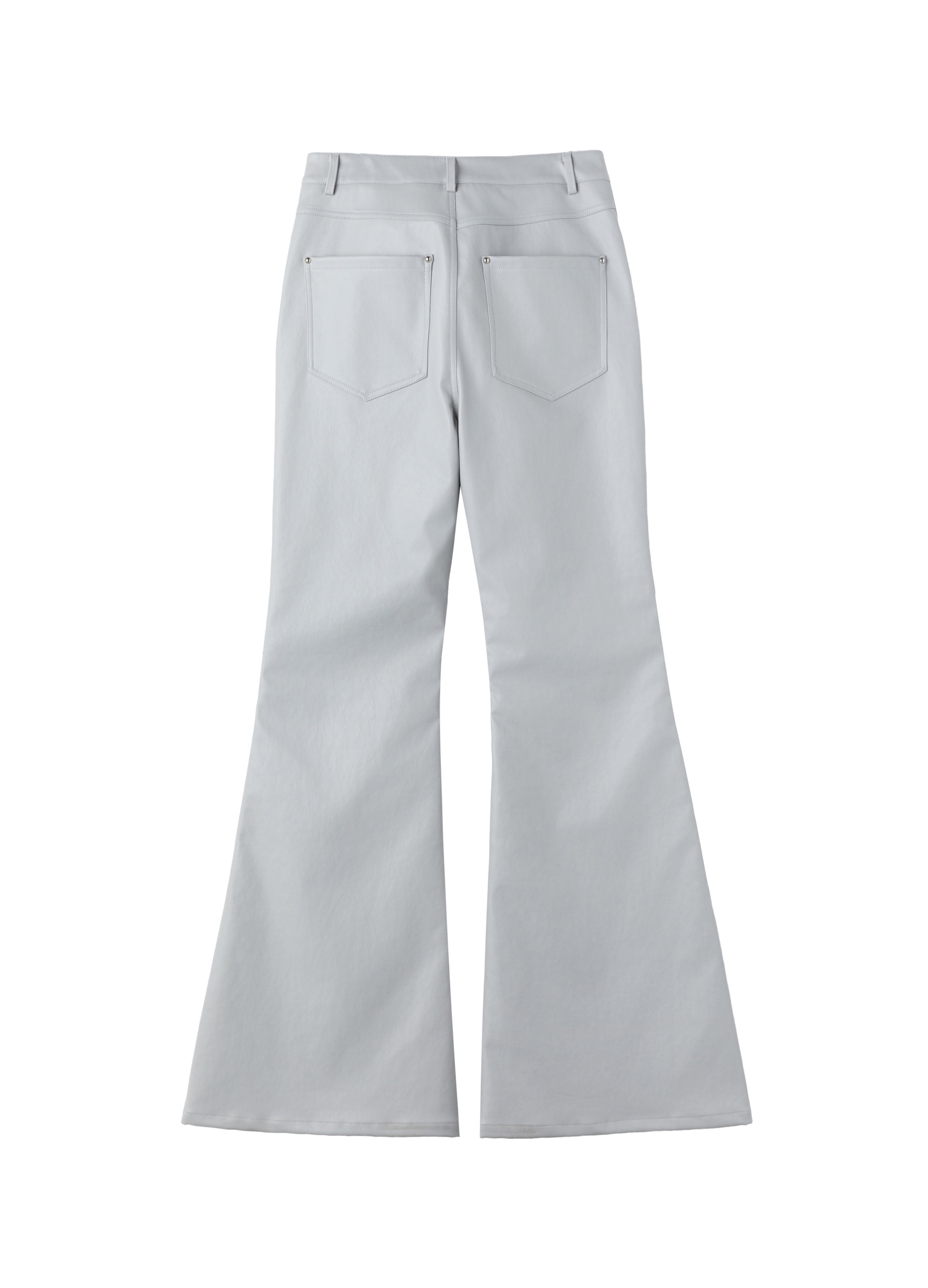 26SS LIGHT ARMORED ZIP FLARE PANTS