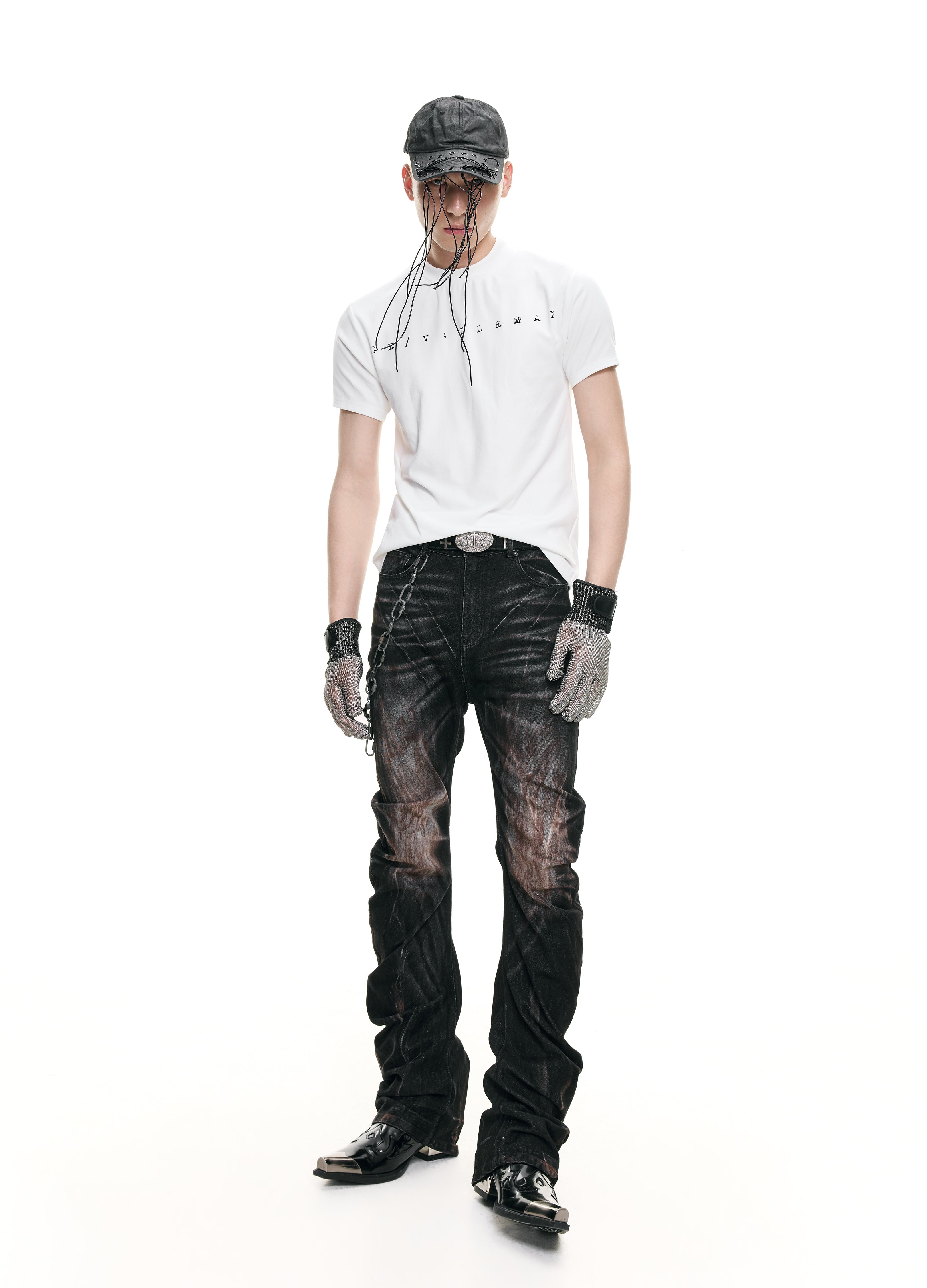 25FW BANANENSCHNITT WEITE HOSEN