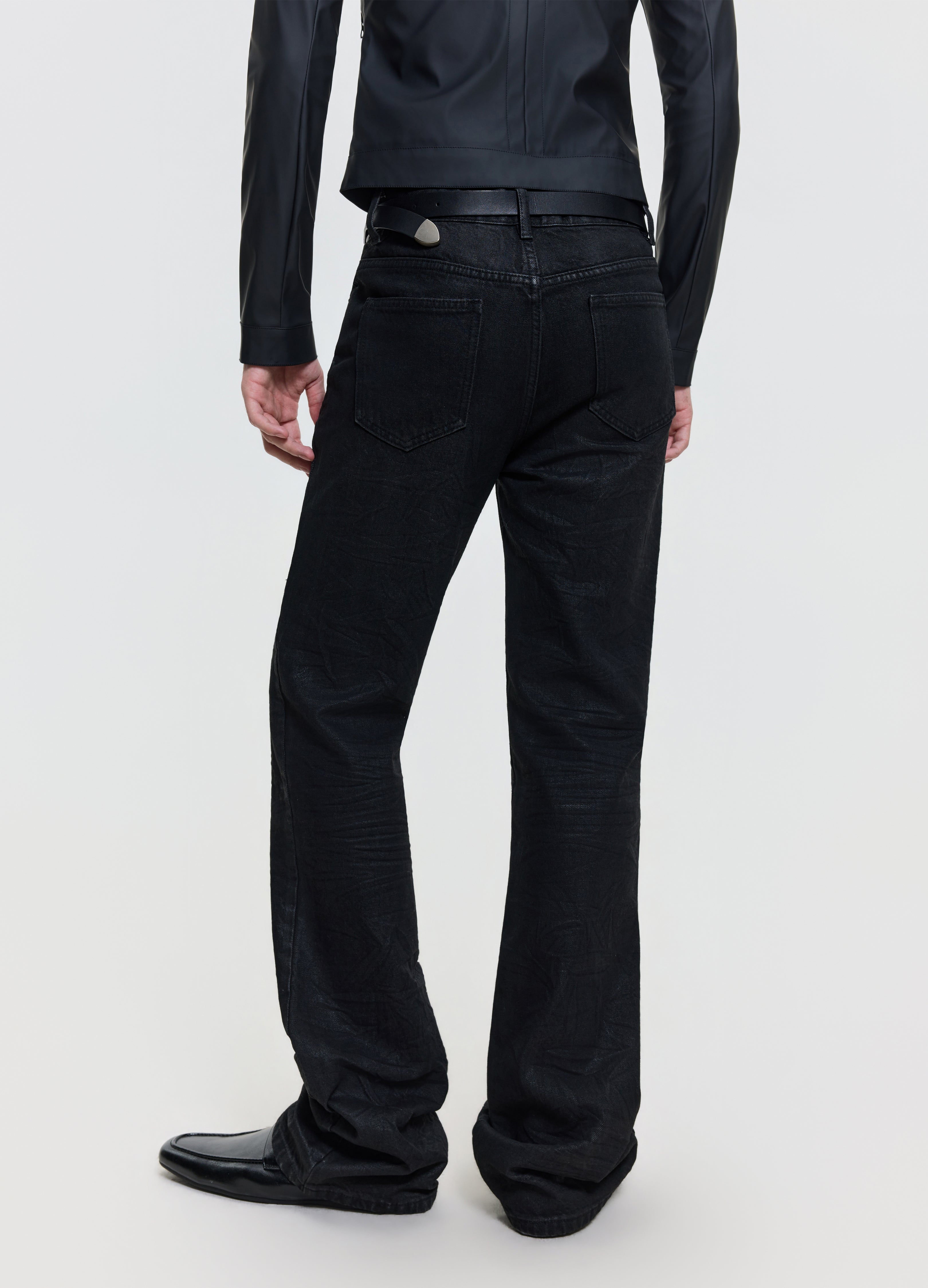 26FW 3D WHISKER WAXED DENIM