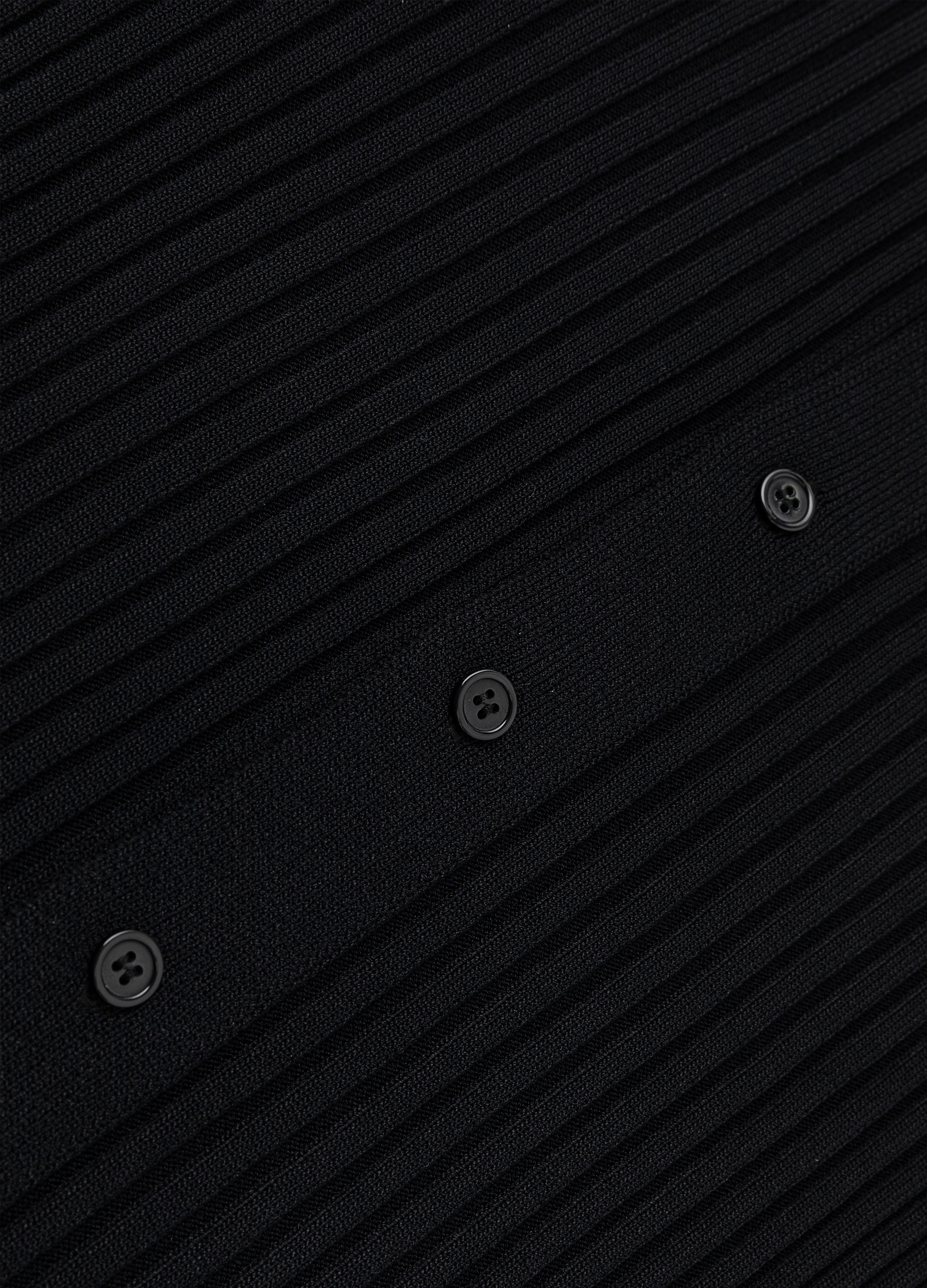 26SS HIGH STRETCH RIBBED KNIT CARDIGAN