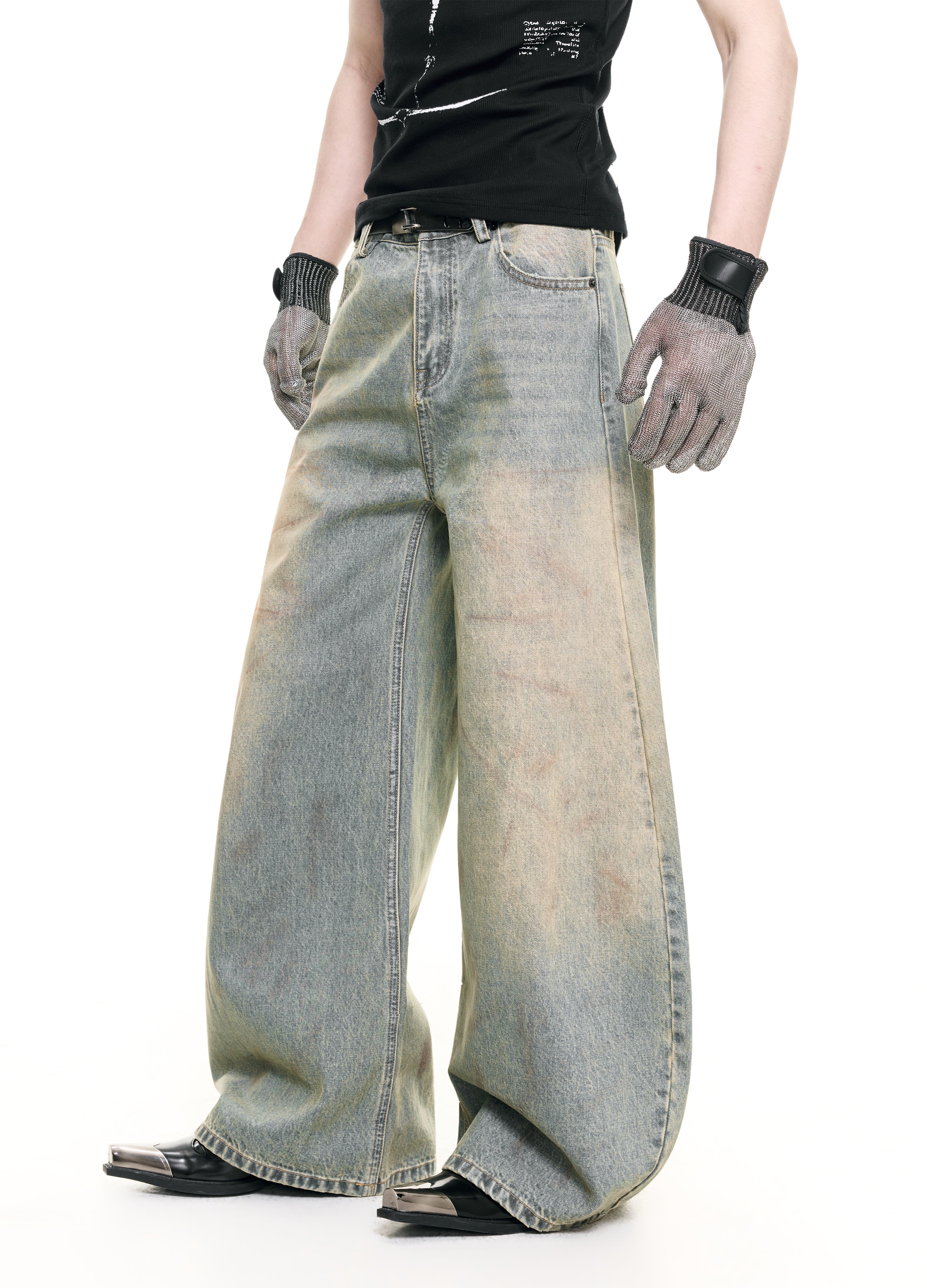 26SS SCIMITAR DIRTWASH DENIM