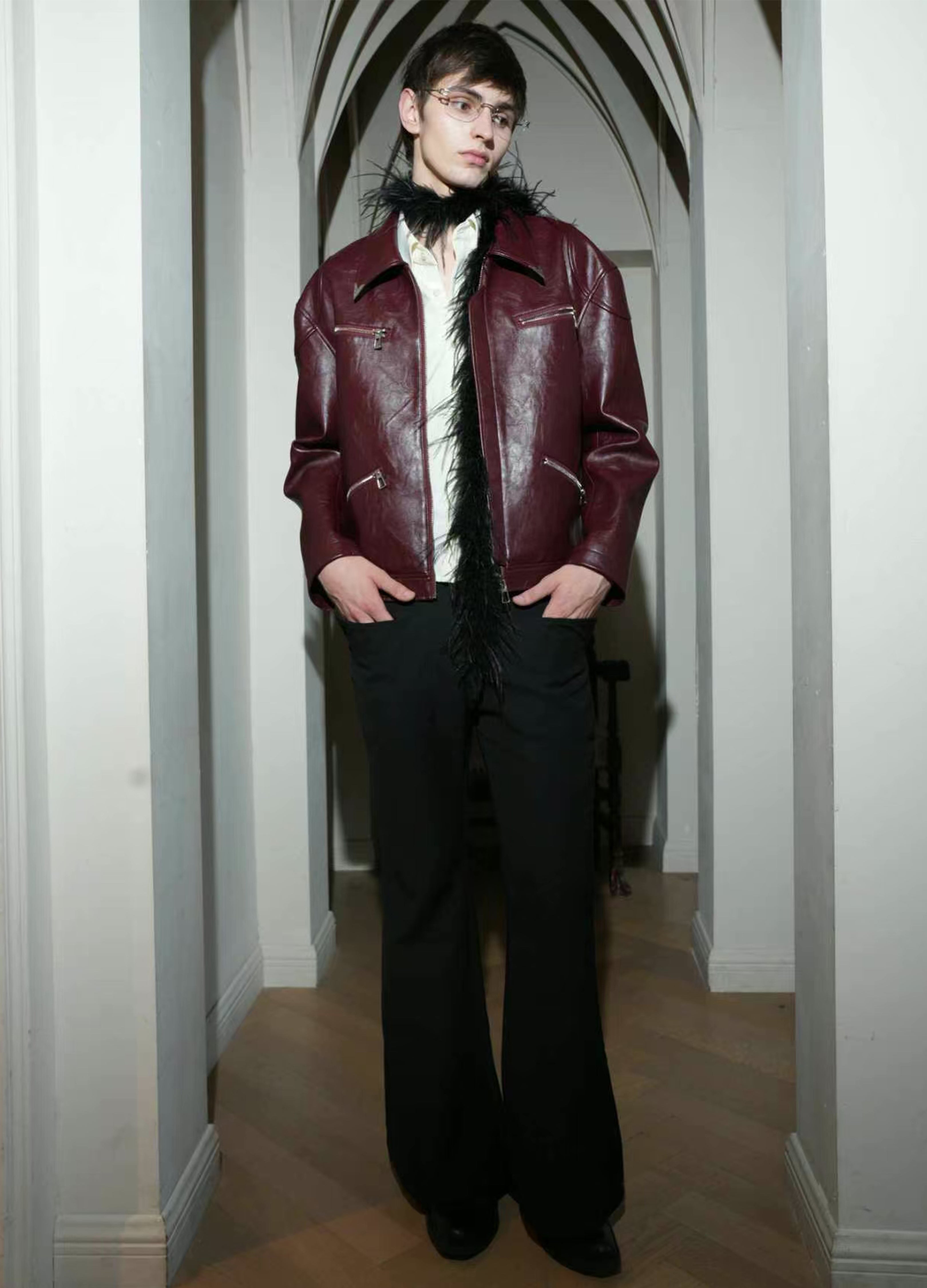 DEKONSTRUKTIONIERTER BLAZER MIT SPITZREVERS