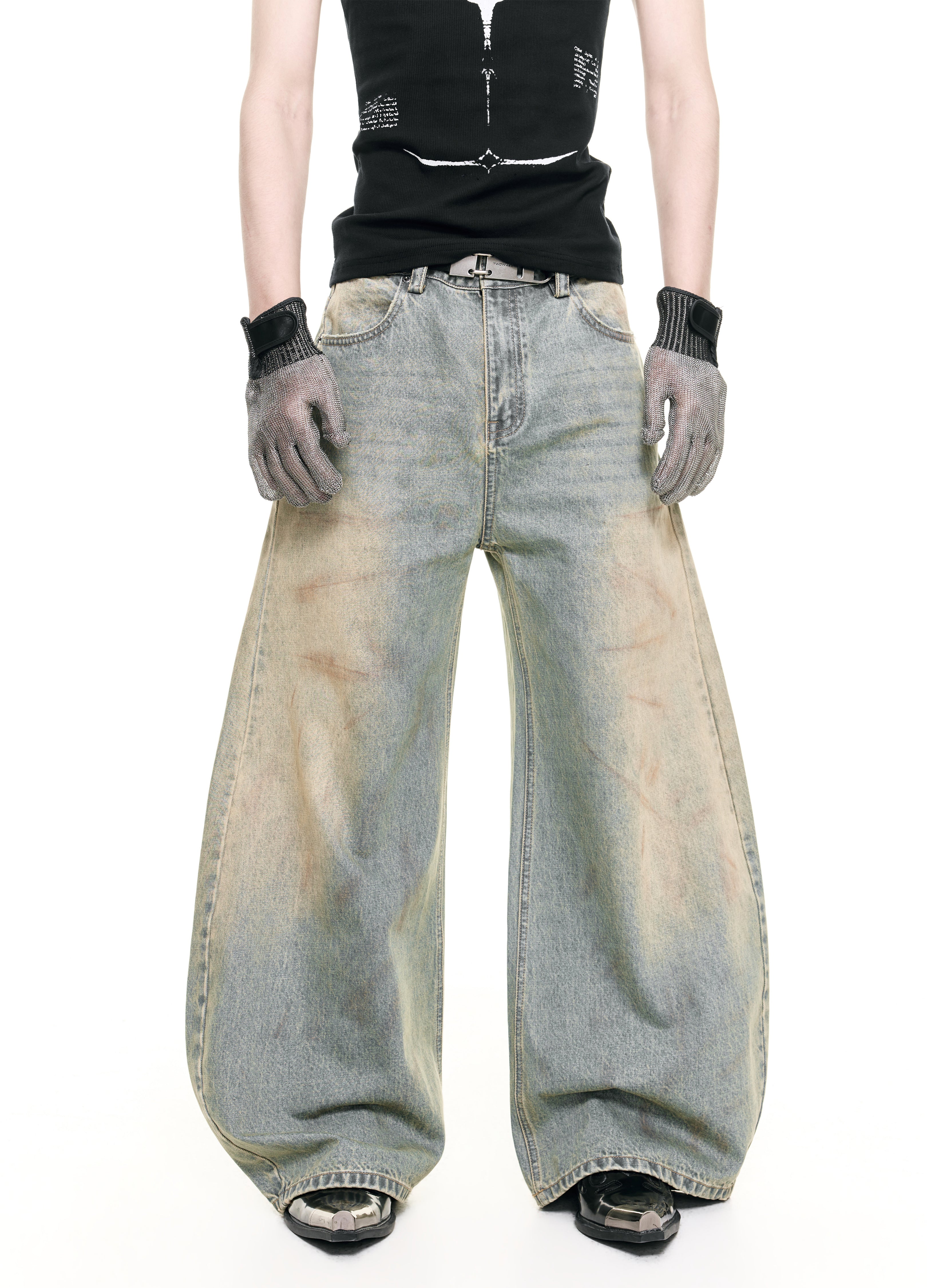 26SS SCIMITAR DIRTWASH DENIM