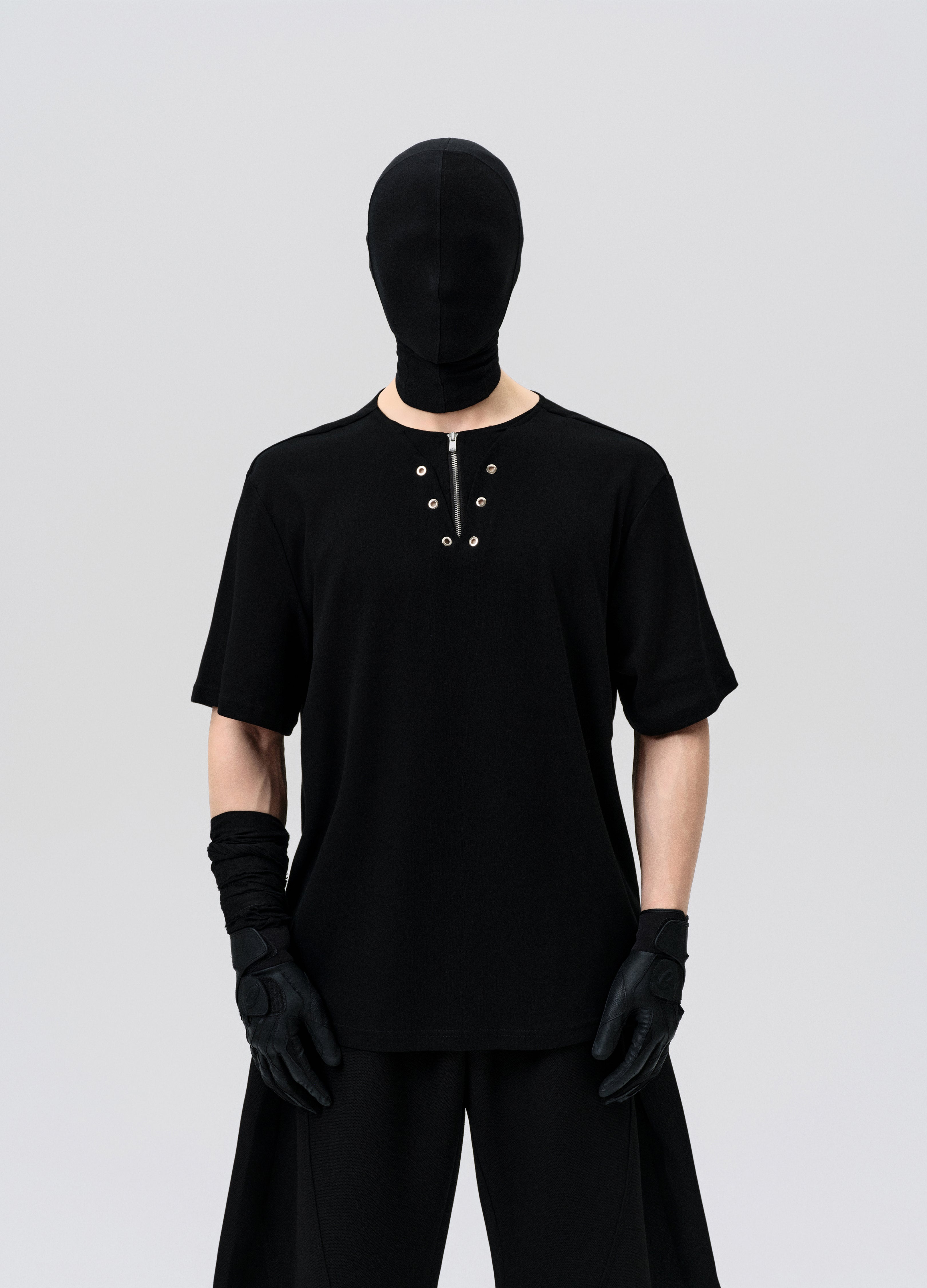 T-SHIRT VUOTA DOPPIO COLLARE 25SS