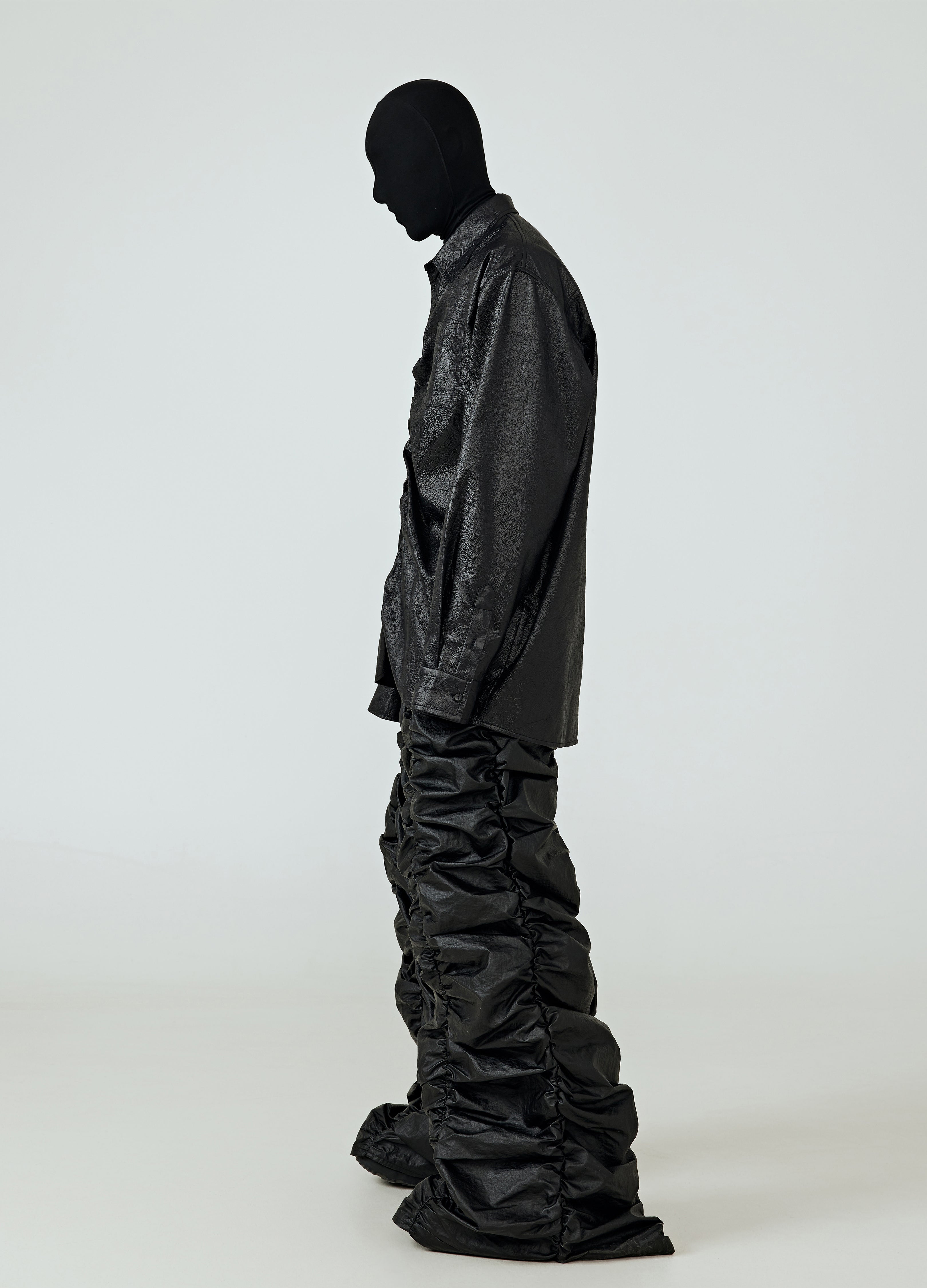 CAMICIA PIEGATA SCURA 25SS