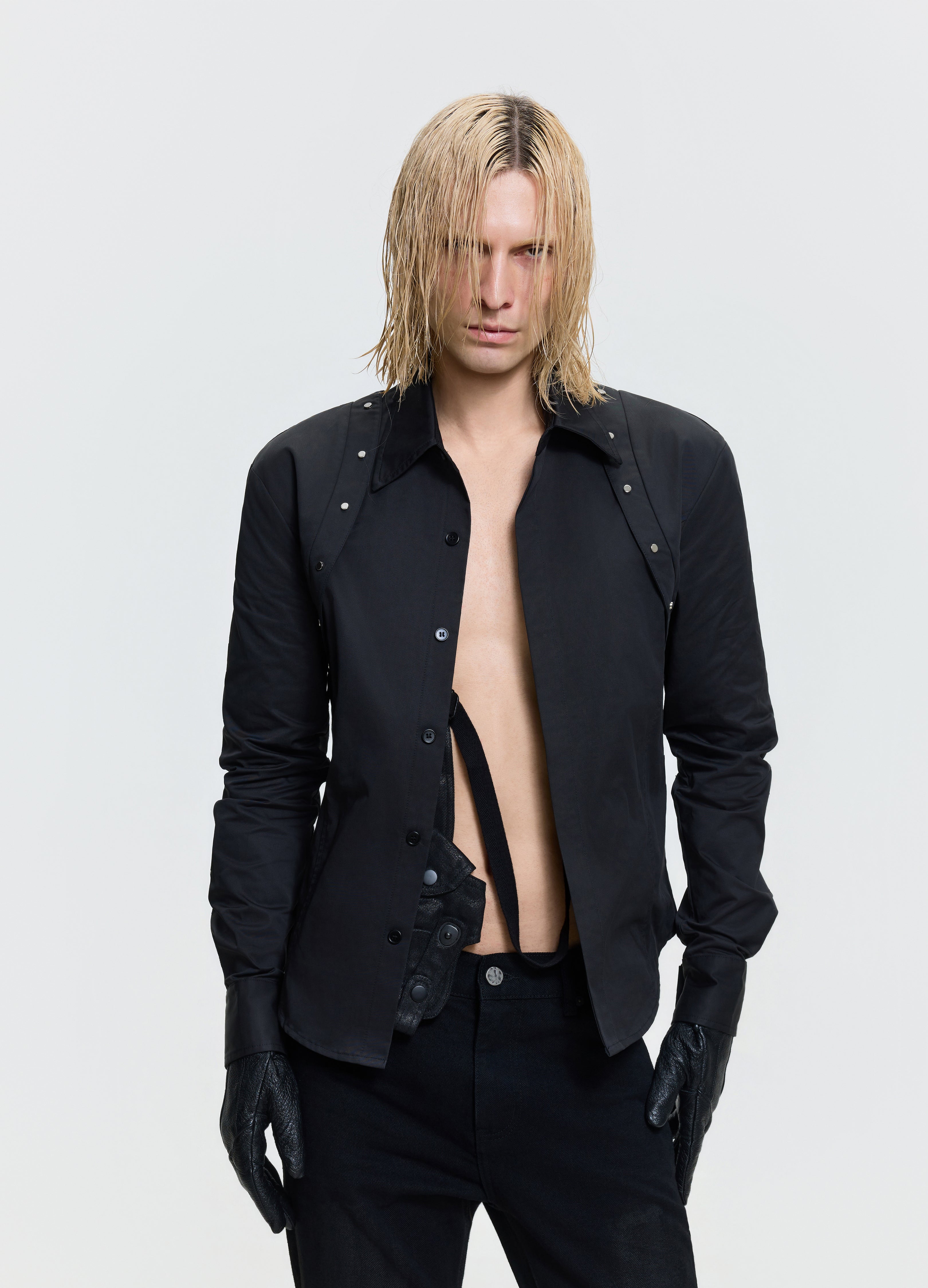26FW HINGED PANEL SHIRT