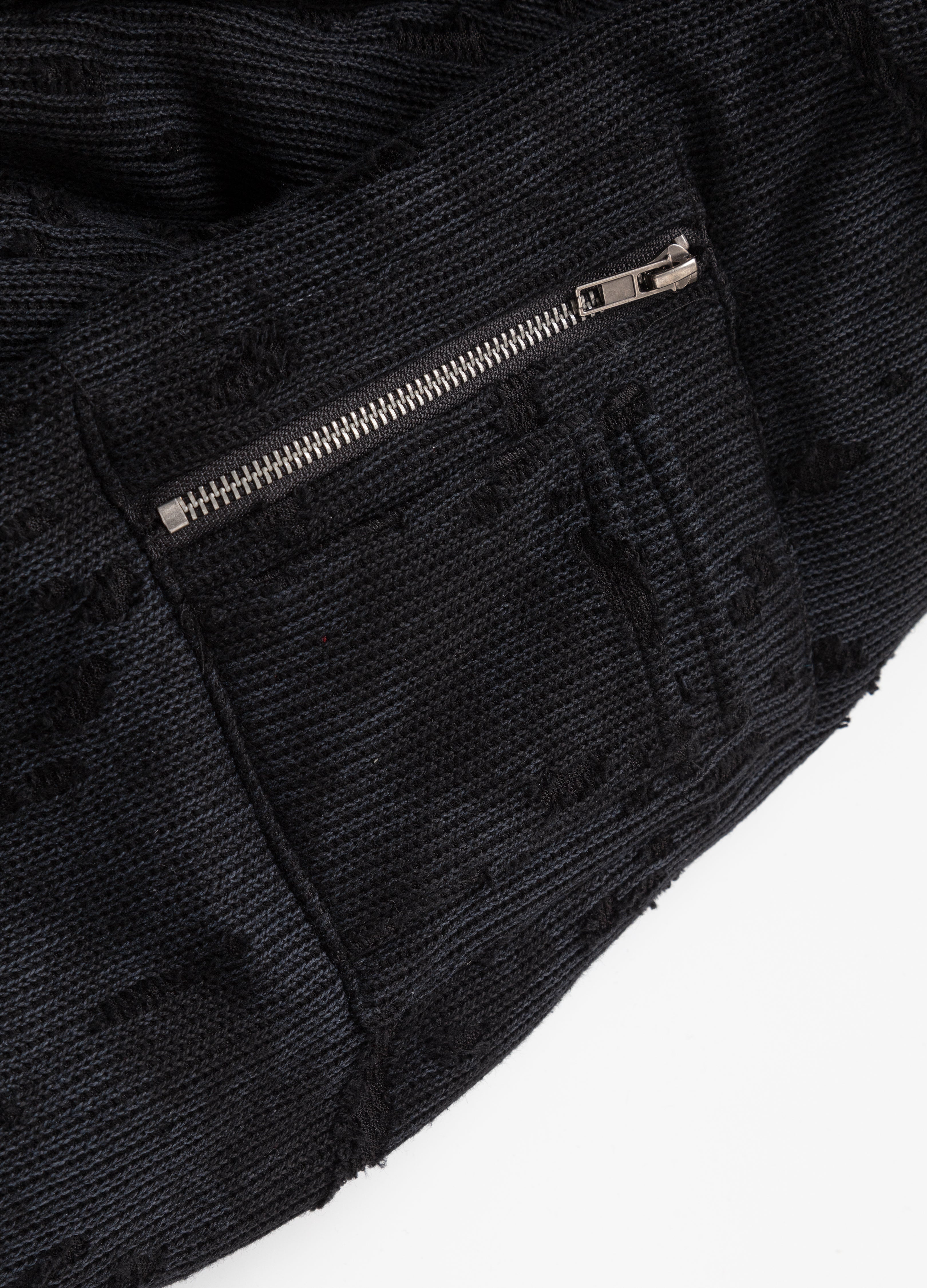 25FW DISTRESSED TEXTURE PUFFER