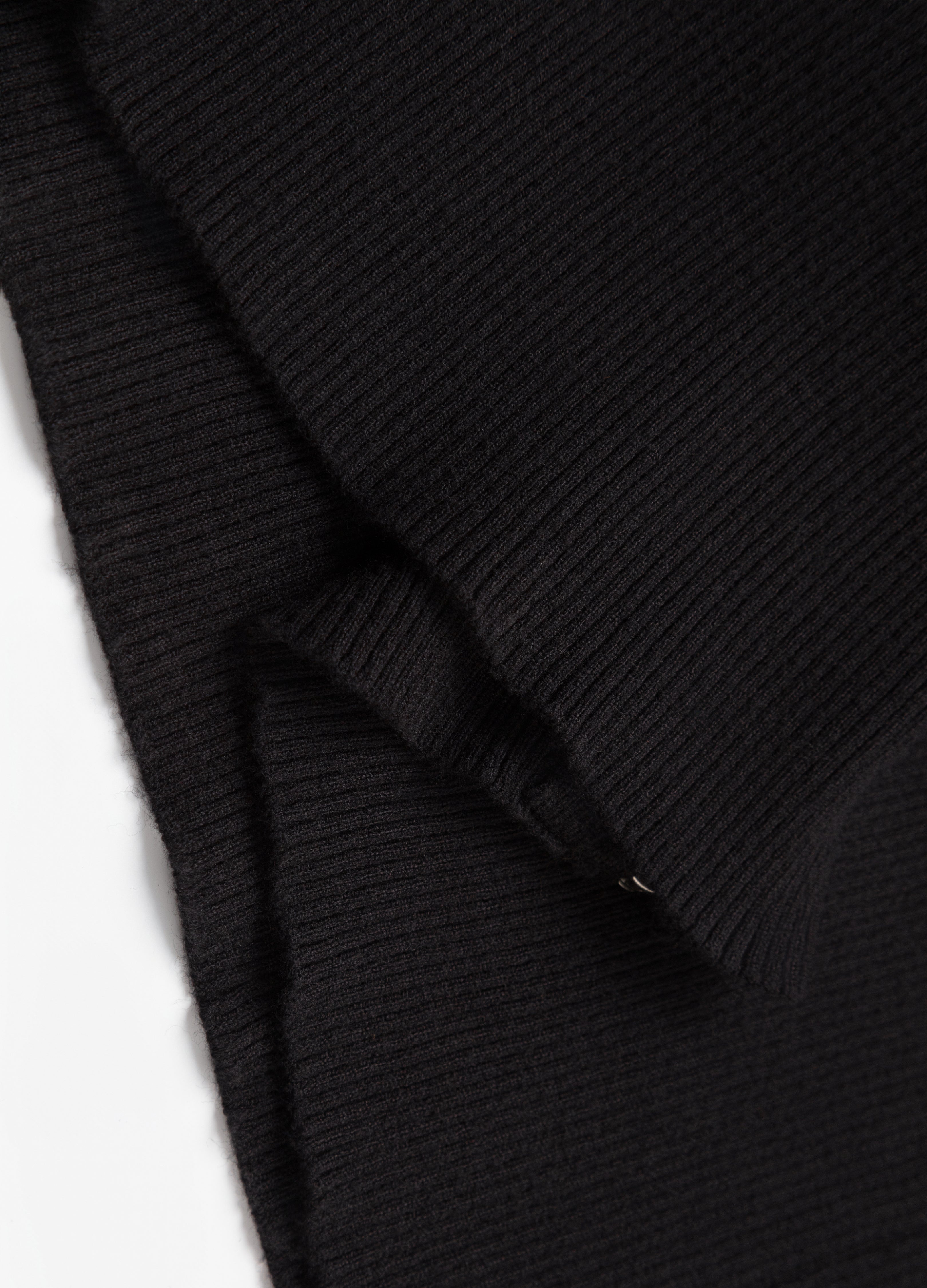 25FW DUAL-ZIP HIGH NECK KNIT