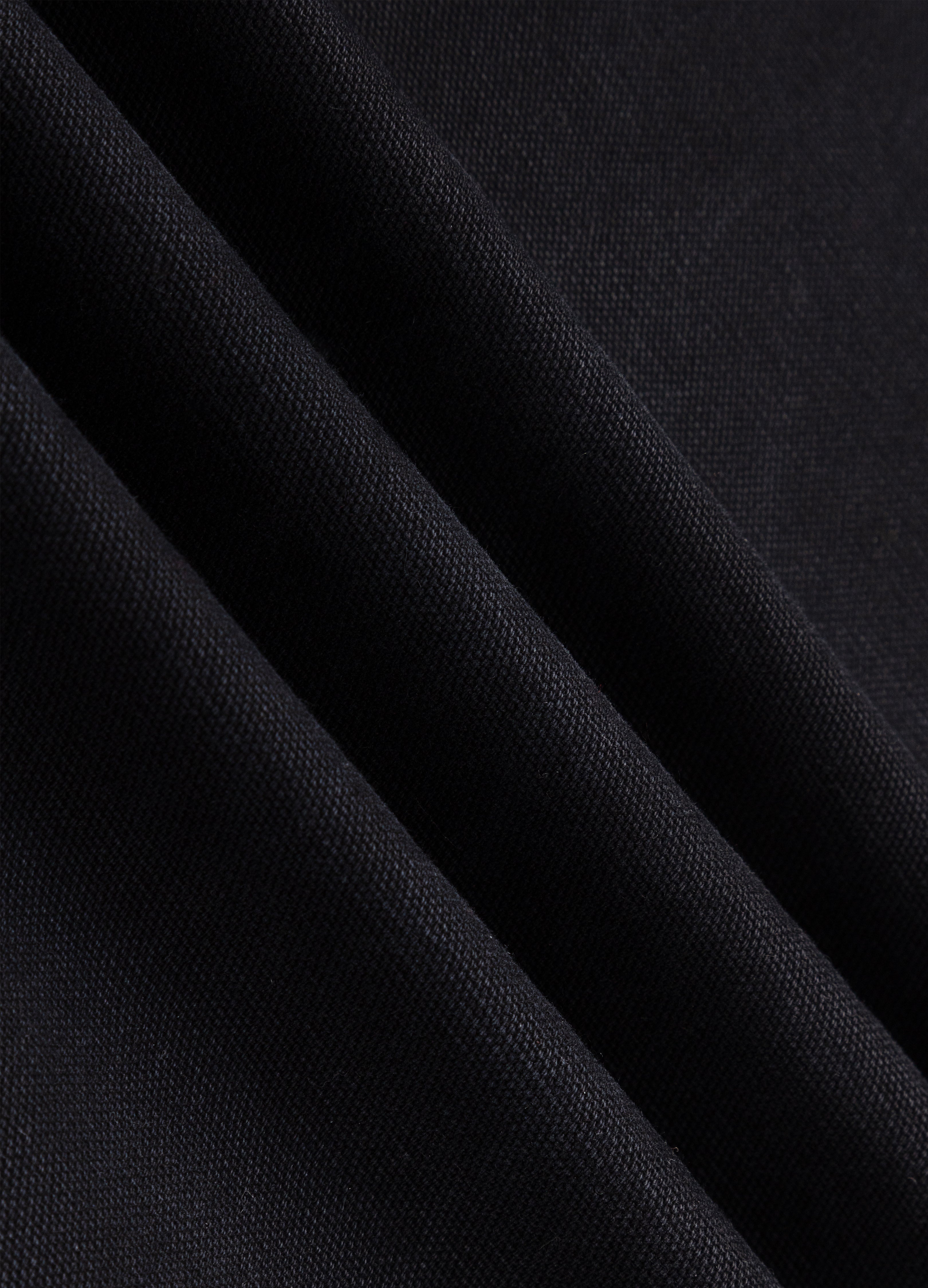 25FW WASHED BLACK BAGGY DENIM