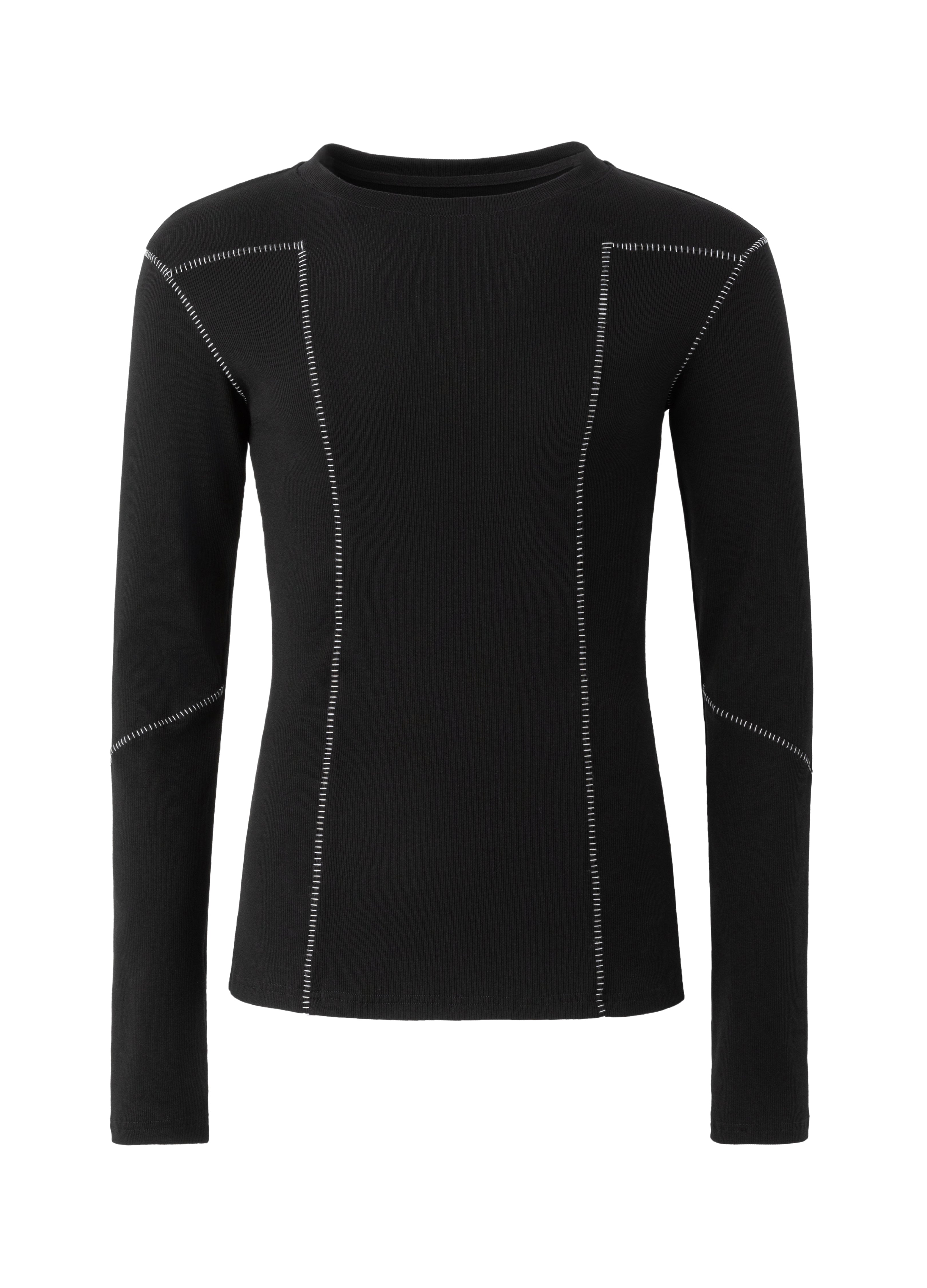 26SS STITCHED SLIM FIT LONG SLEEVE TEE