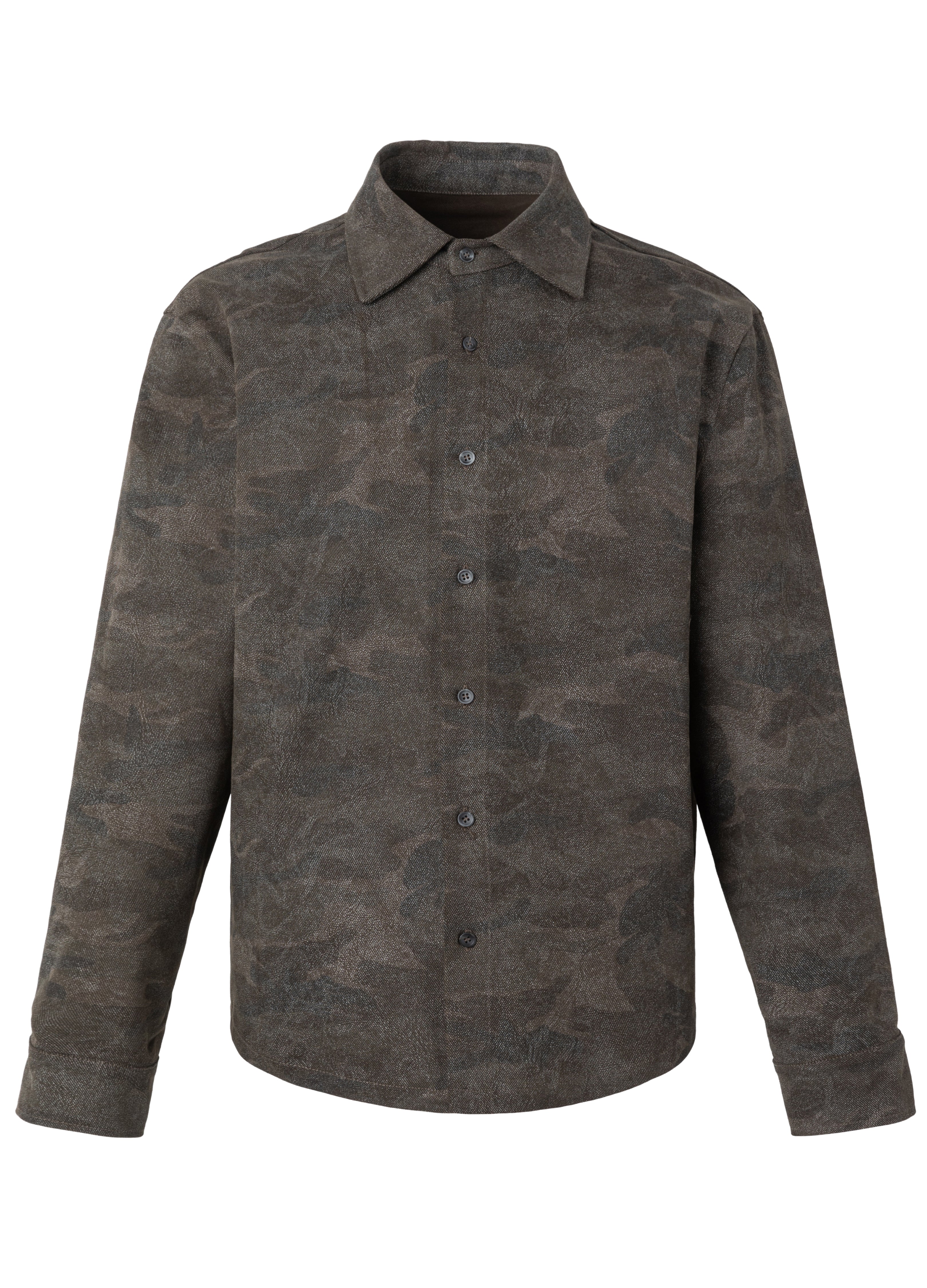 26SS VINTAGE WASHED CAMO SHIRT