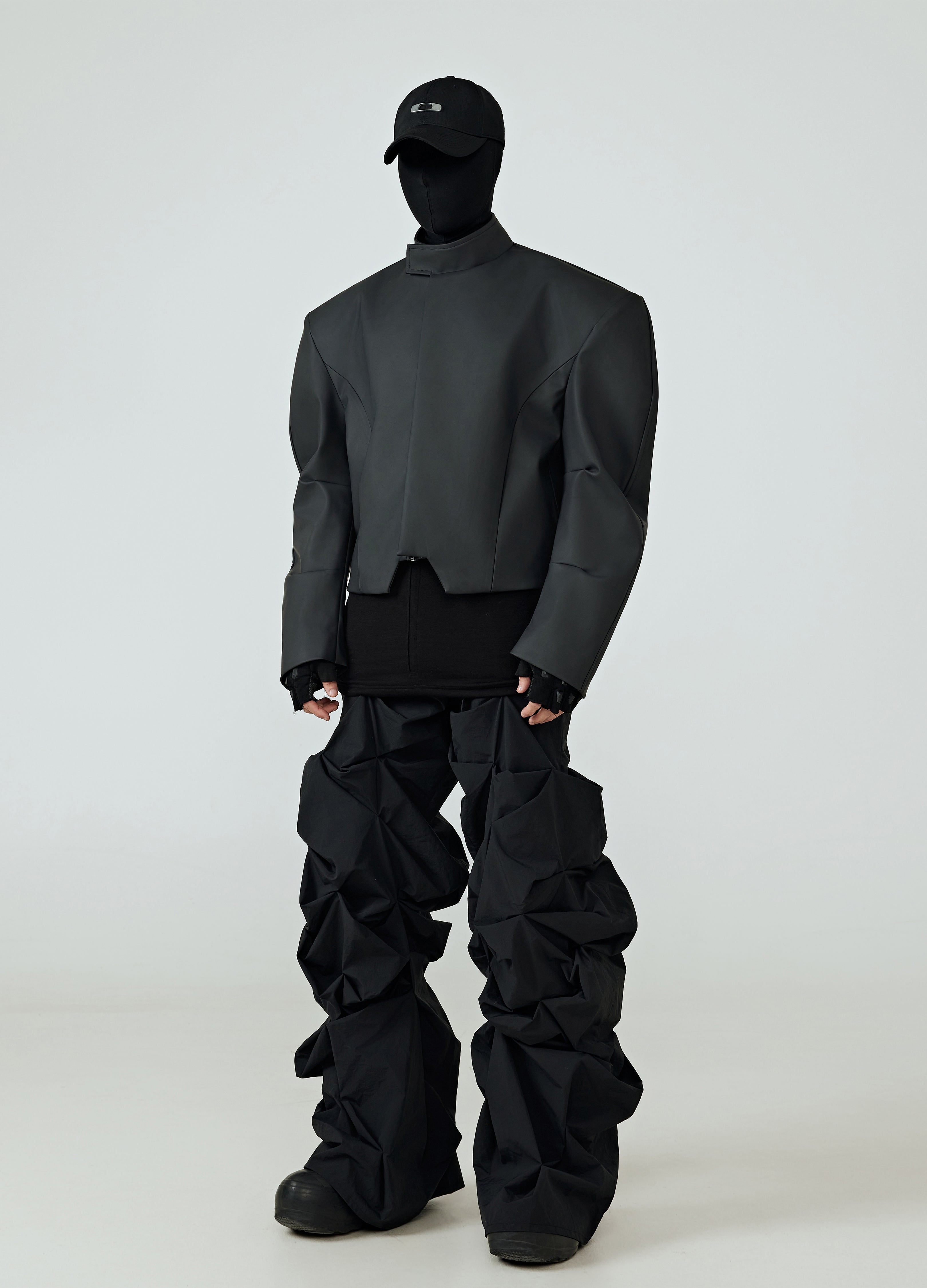 GIACCA A SPALLE LARGHE OPACA 25SS