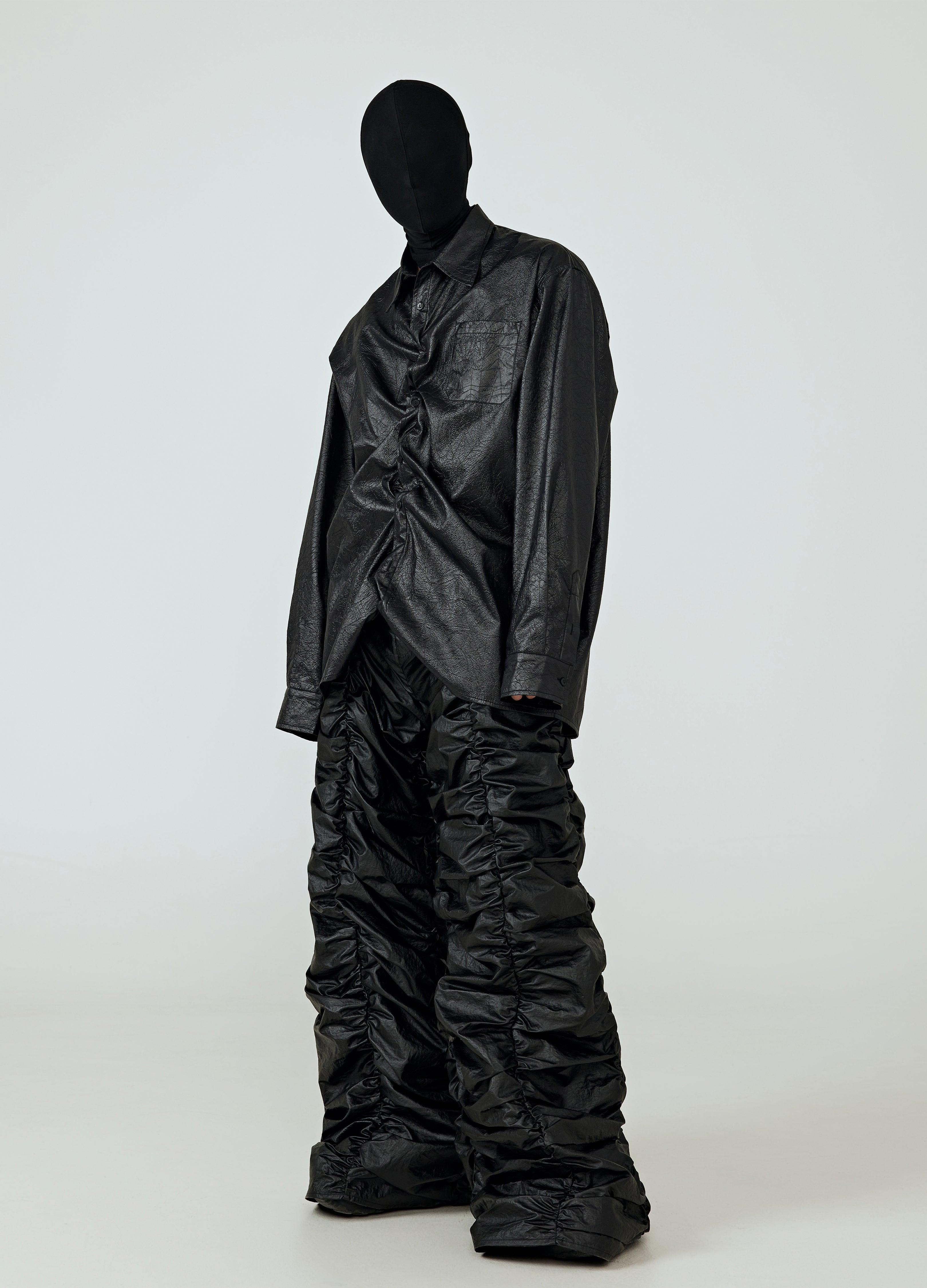 CAMICIA PIEGATA SCURA 25SS