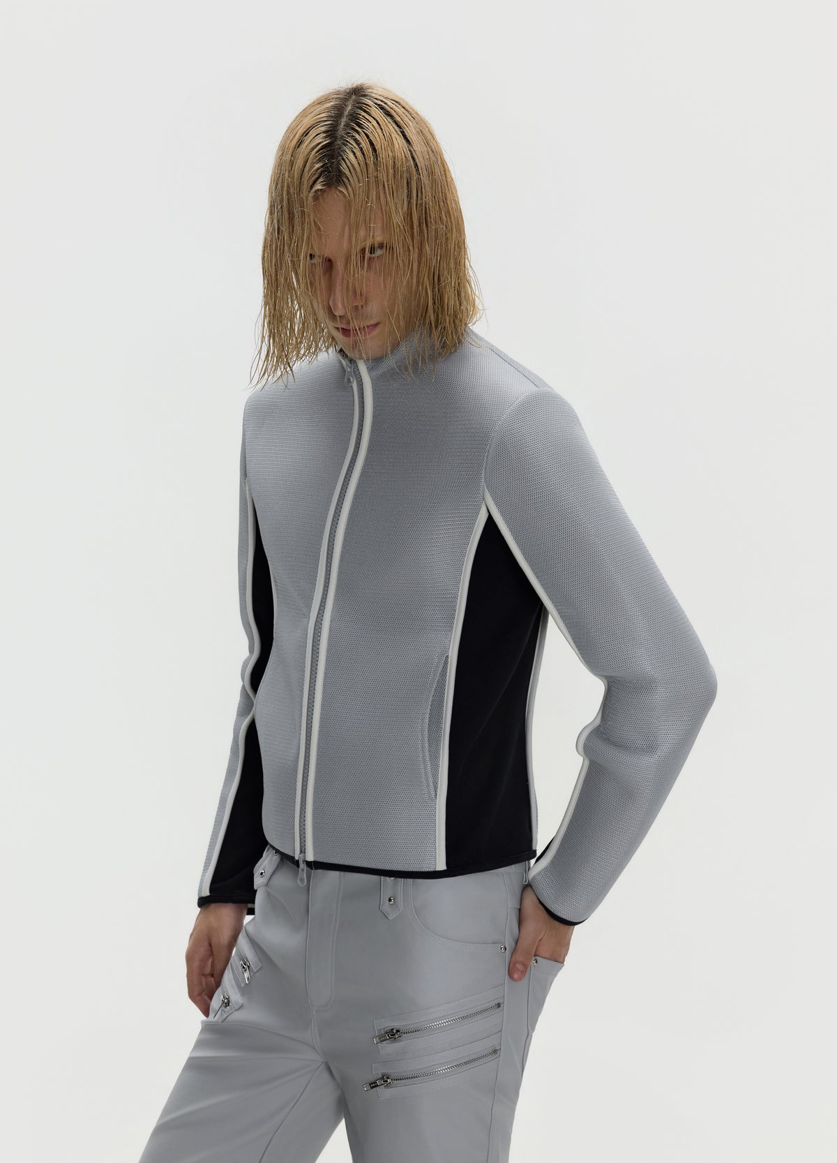 26FW HONEYCOMB MESH JACKET