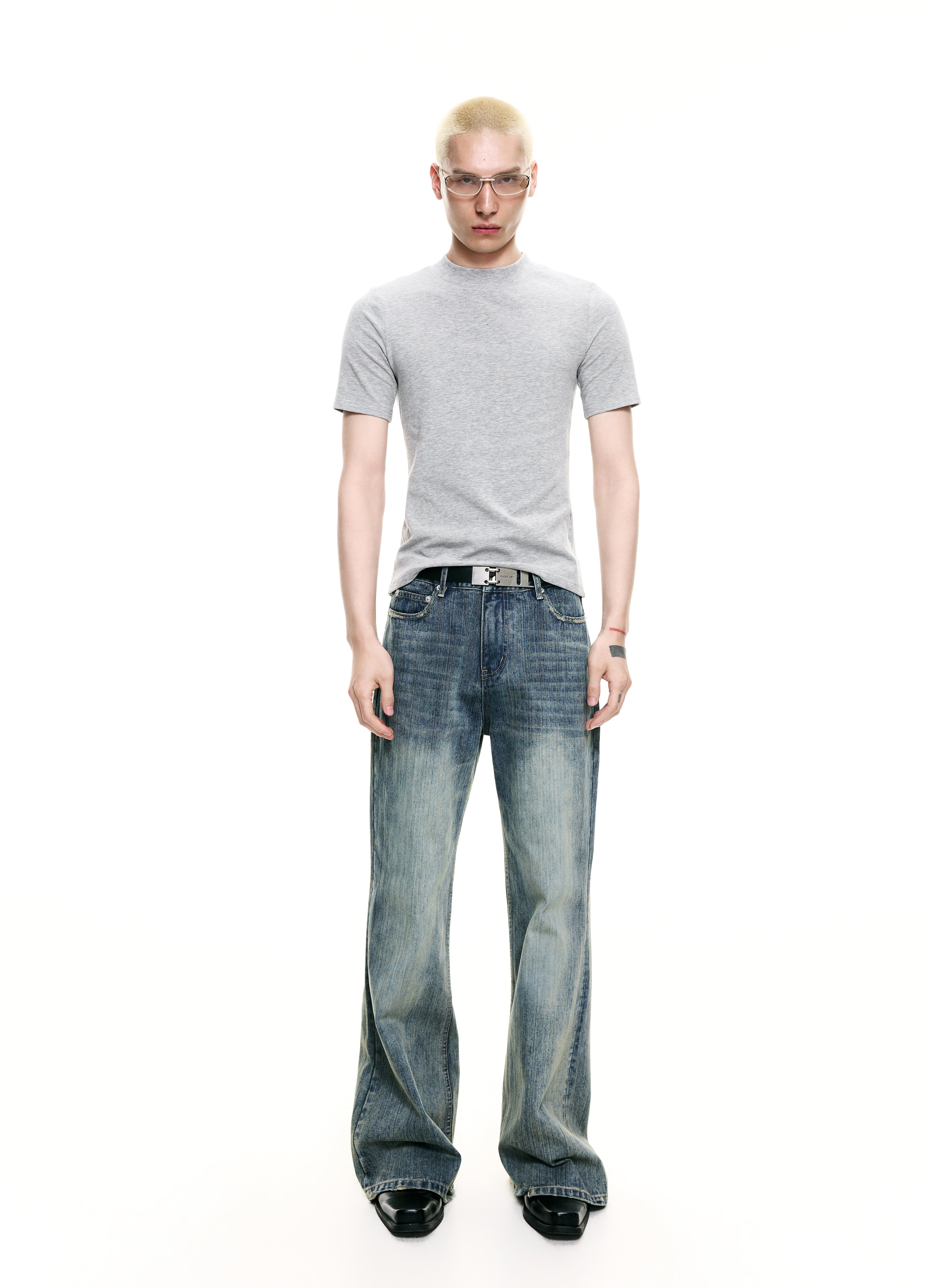 25FW BANANENSCHNITT WEITE HOSEN
